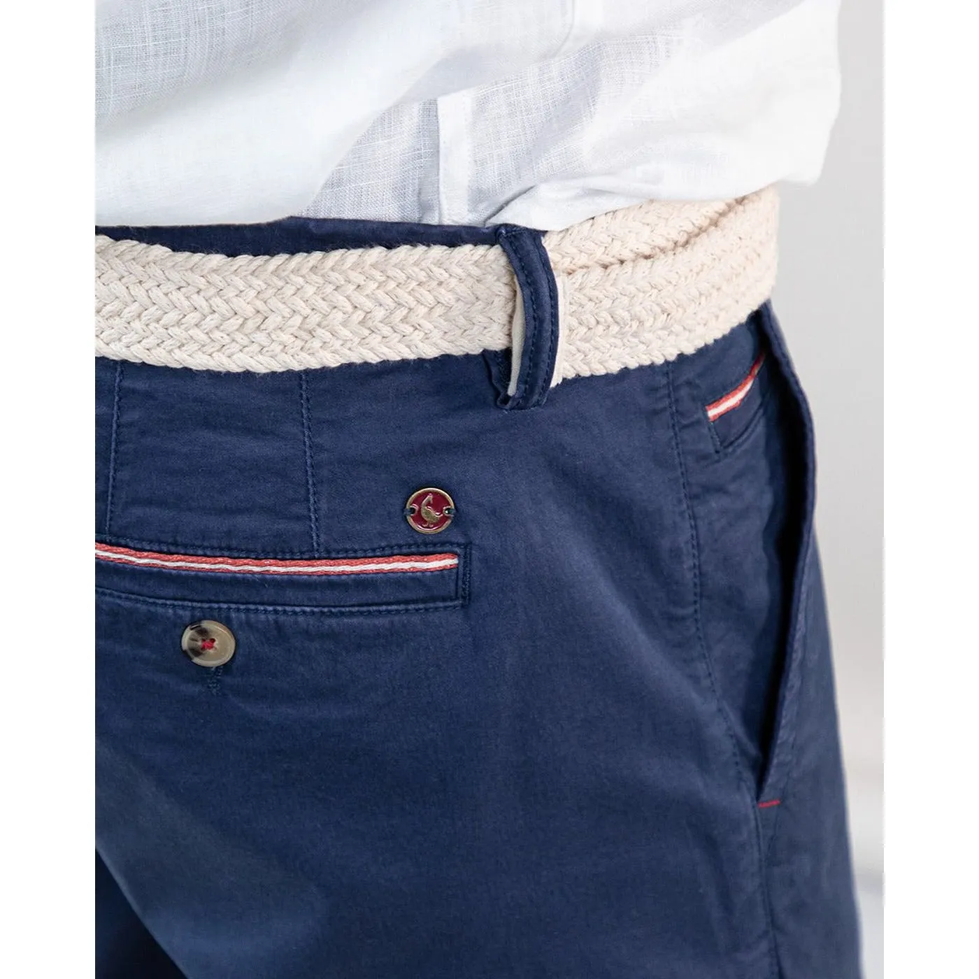 Blue Bermuda Shorts