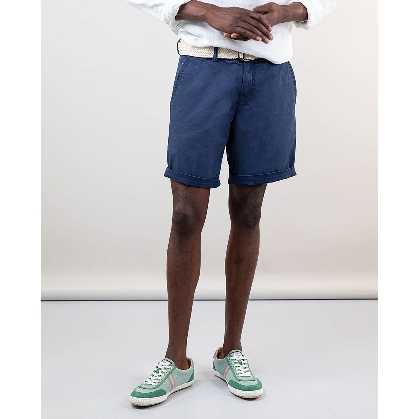 Blue Bermuda Shorts