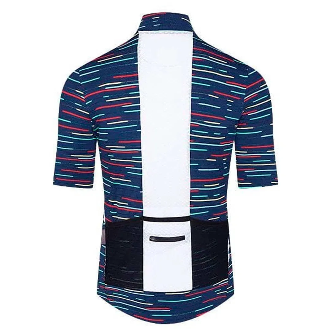 CAFE DU CYCLISTE Francine Jersey - Neon Navy