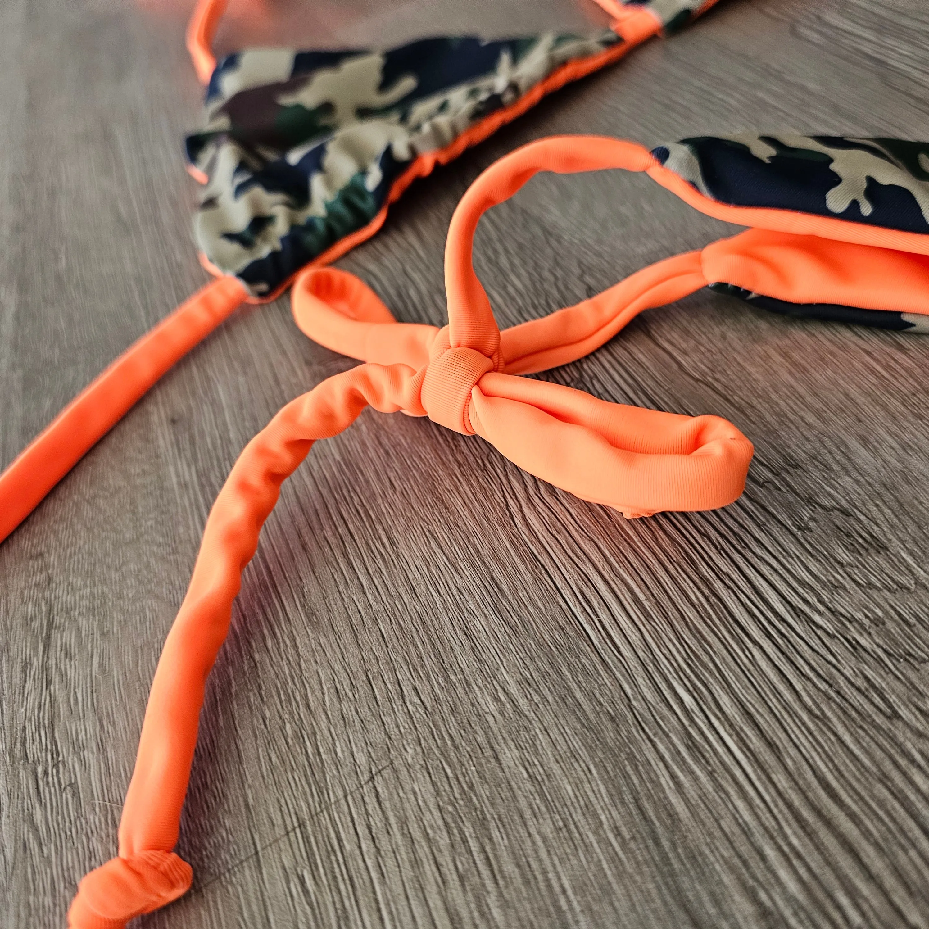 Camo/Orange Bali Bottoms