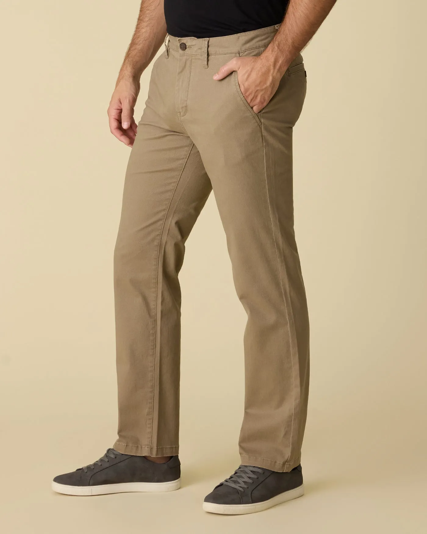 CASTLETON STRETCH CHINO - NASHVILLE STRAIGHT