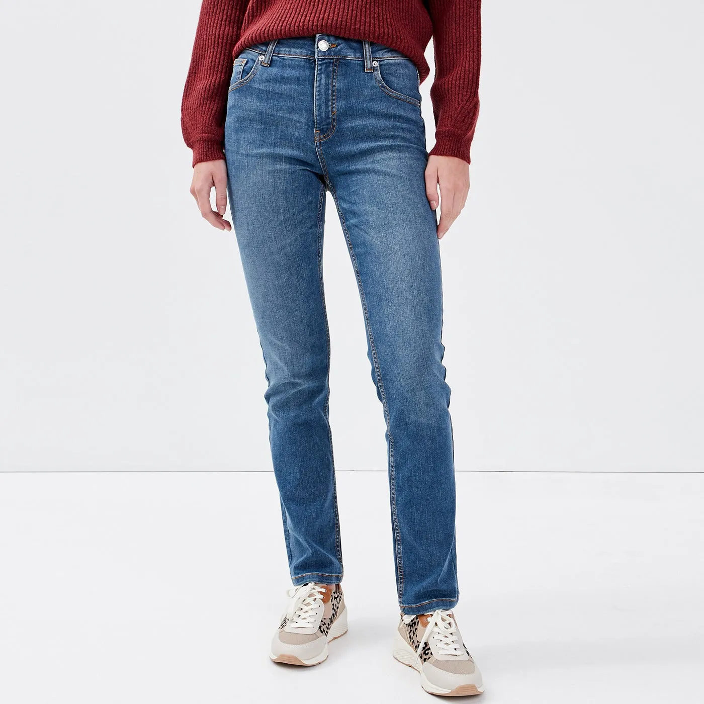 CC Regular Straight Blue Jeans