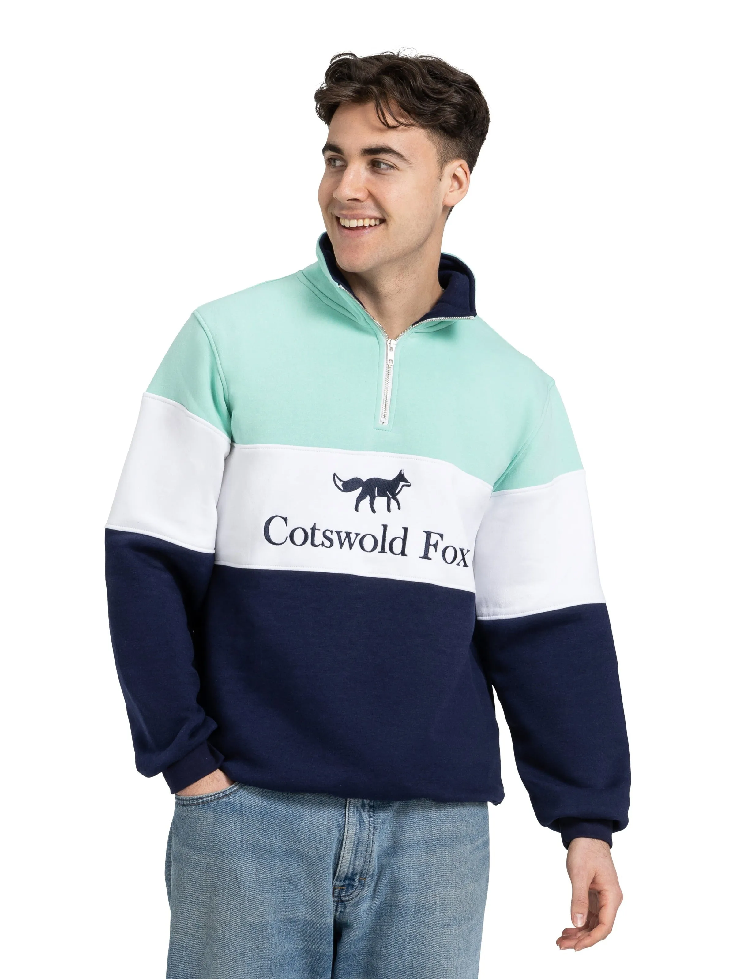 Cirencester Quarter Zip | Mint