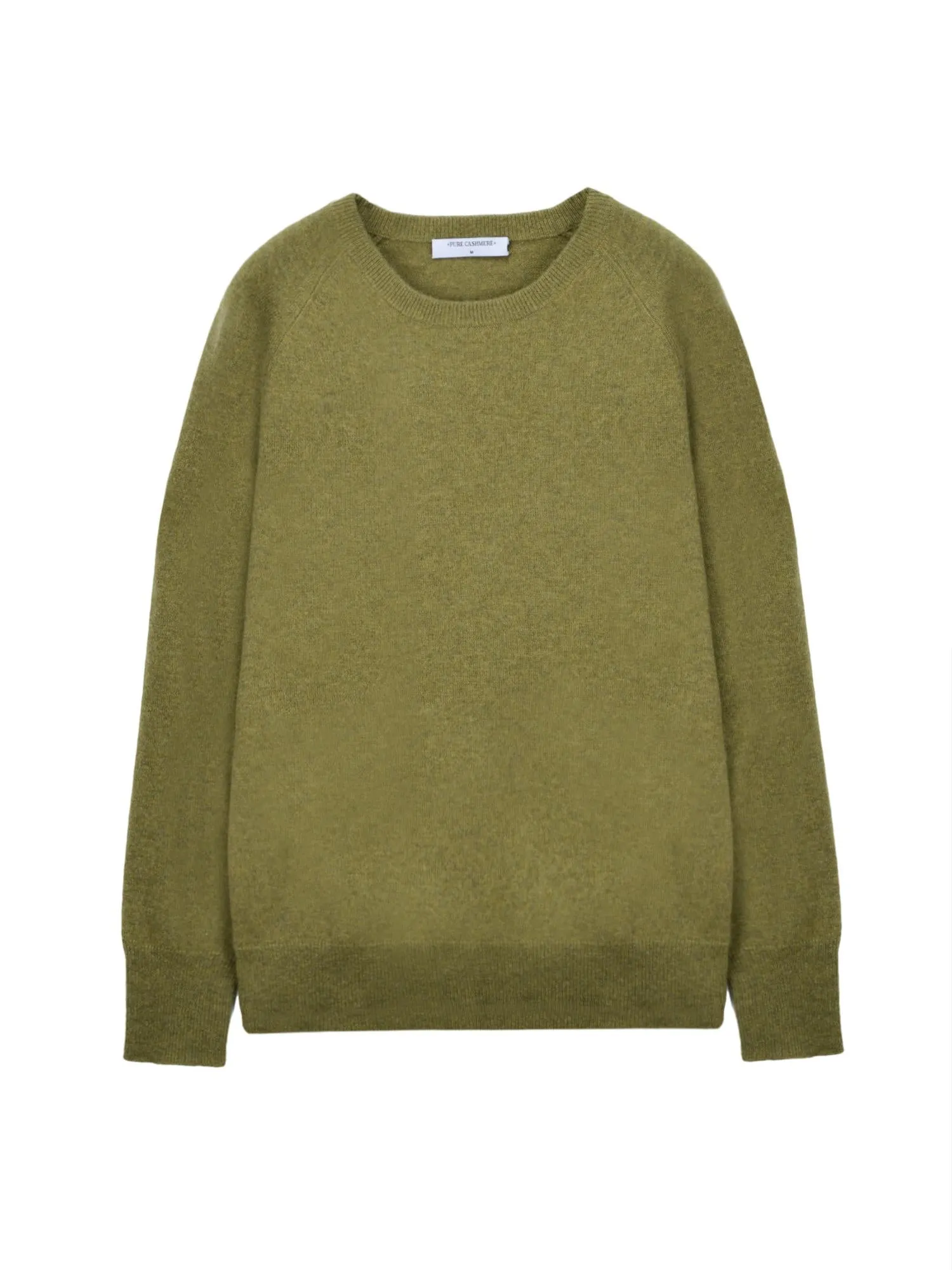 Classic Crew Neck Sweater_Olive