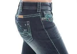 Cowgirl Tuff Lasso Ladies Jeans