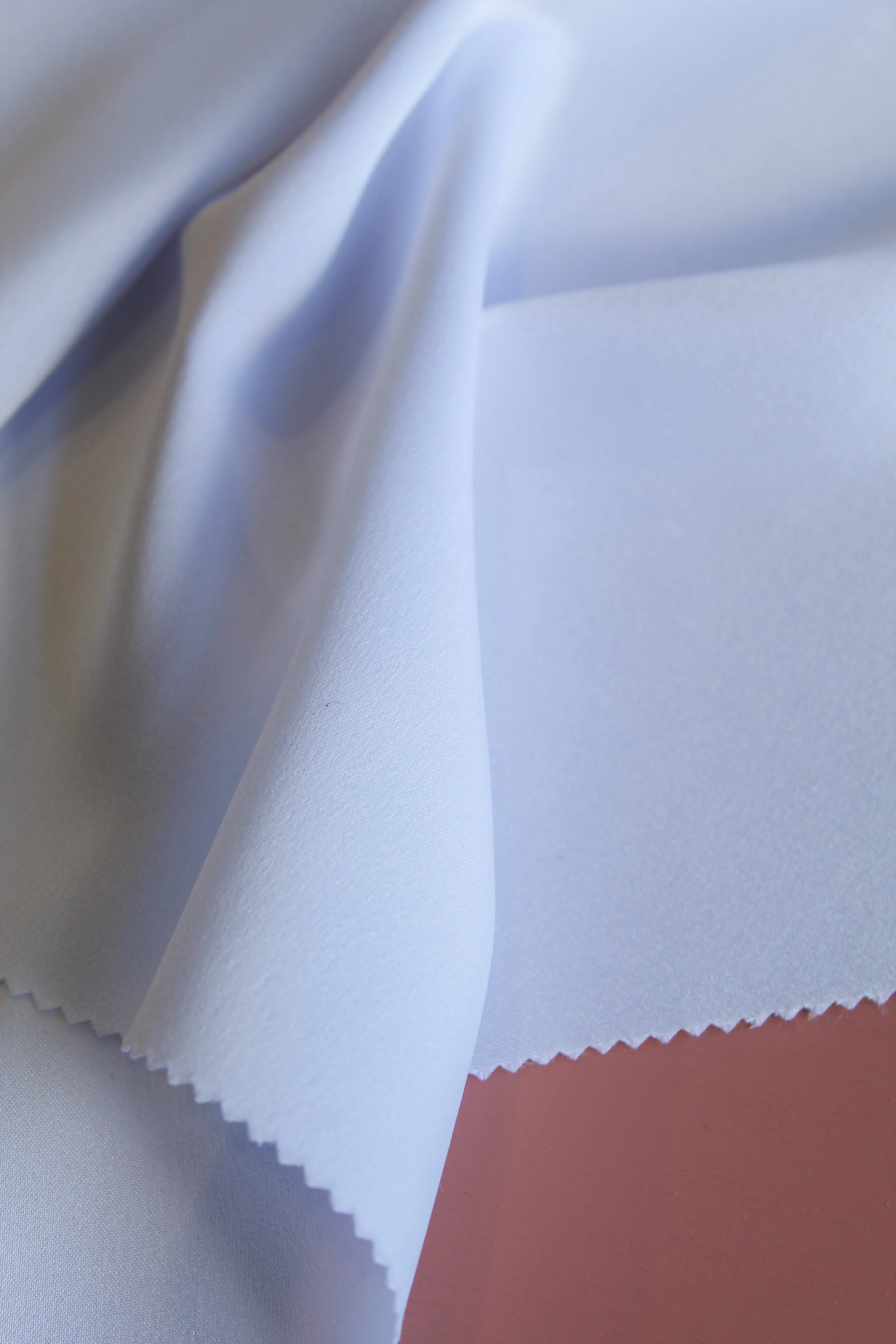 Double Satin - Triacetate Satin | Optic White