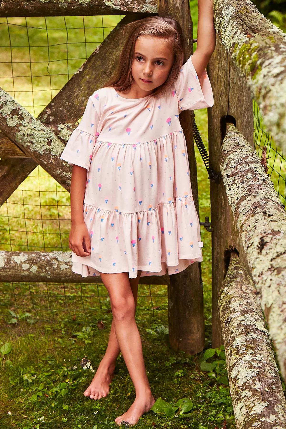 EGG New York Miranda Girls Dress - Blush (Size 12M left)