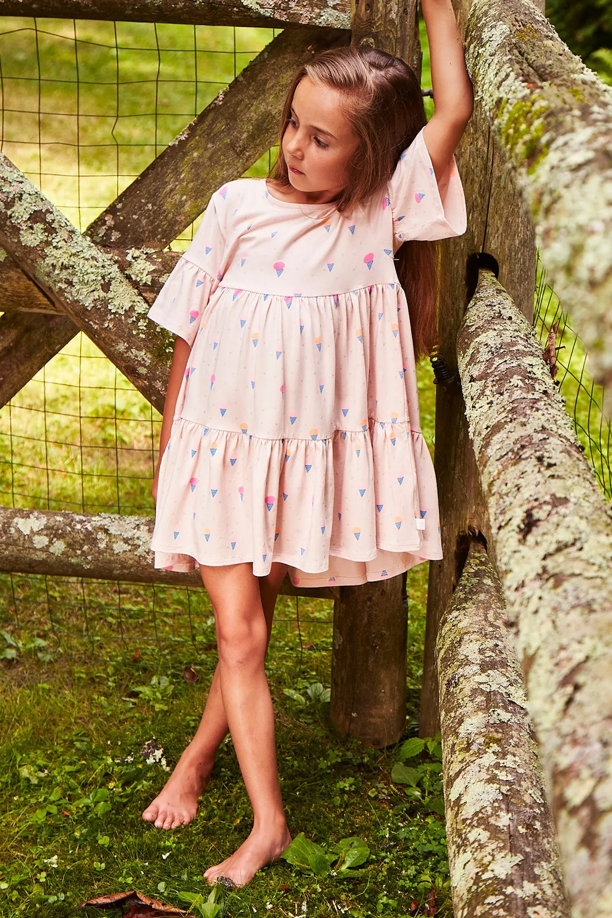 EGG New York Miranda Girls Dress - Blush (Size 12M left)