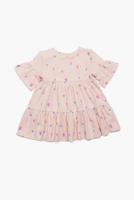 EGG New York Miranda Girls Dress - Blush (Size 12M left)