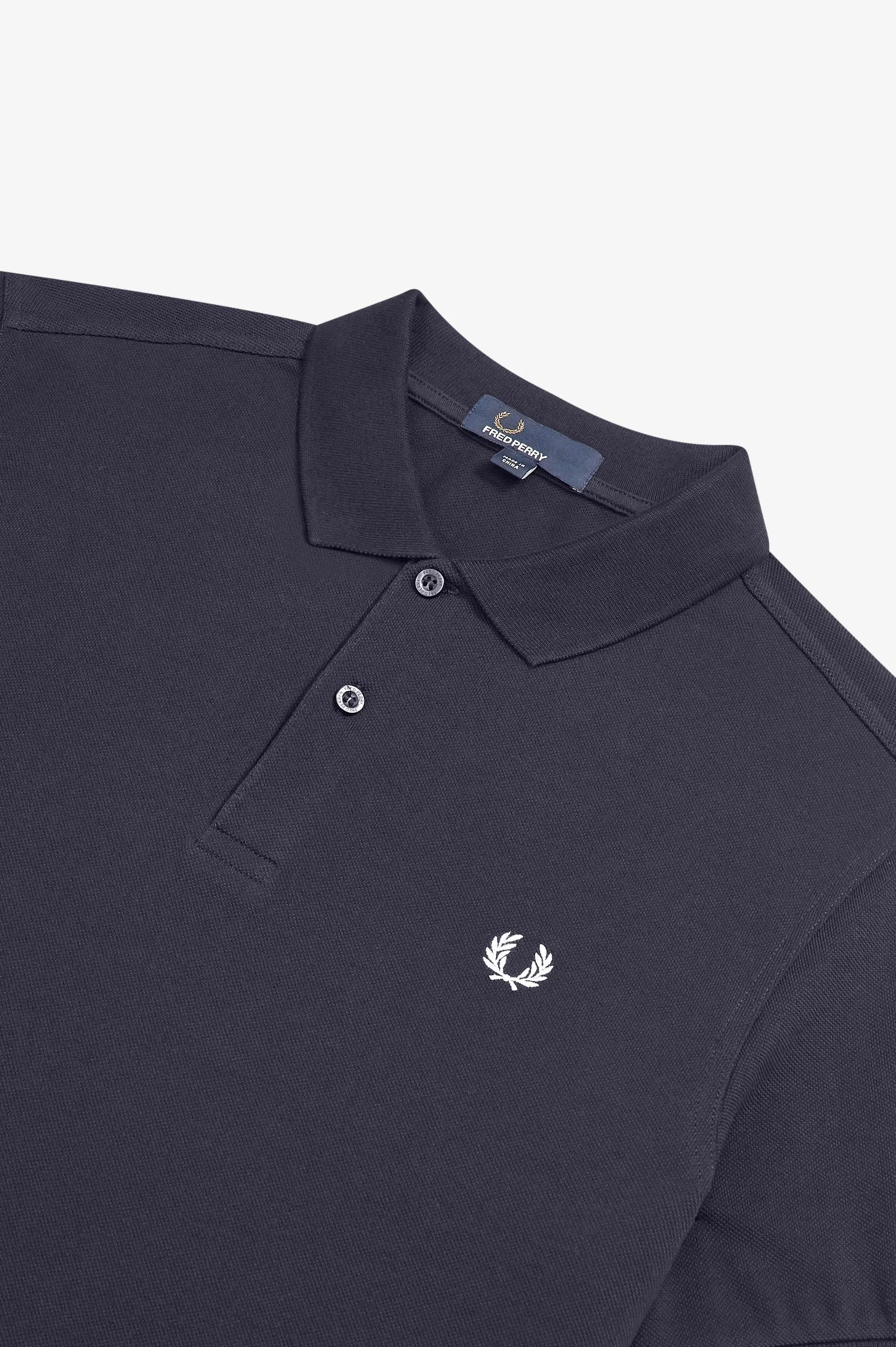 Fred Perry Plain Navy Polo M6000