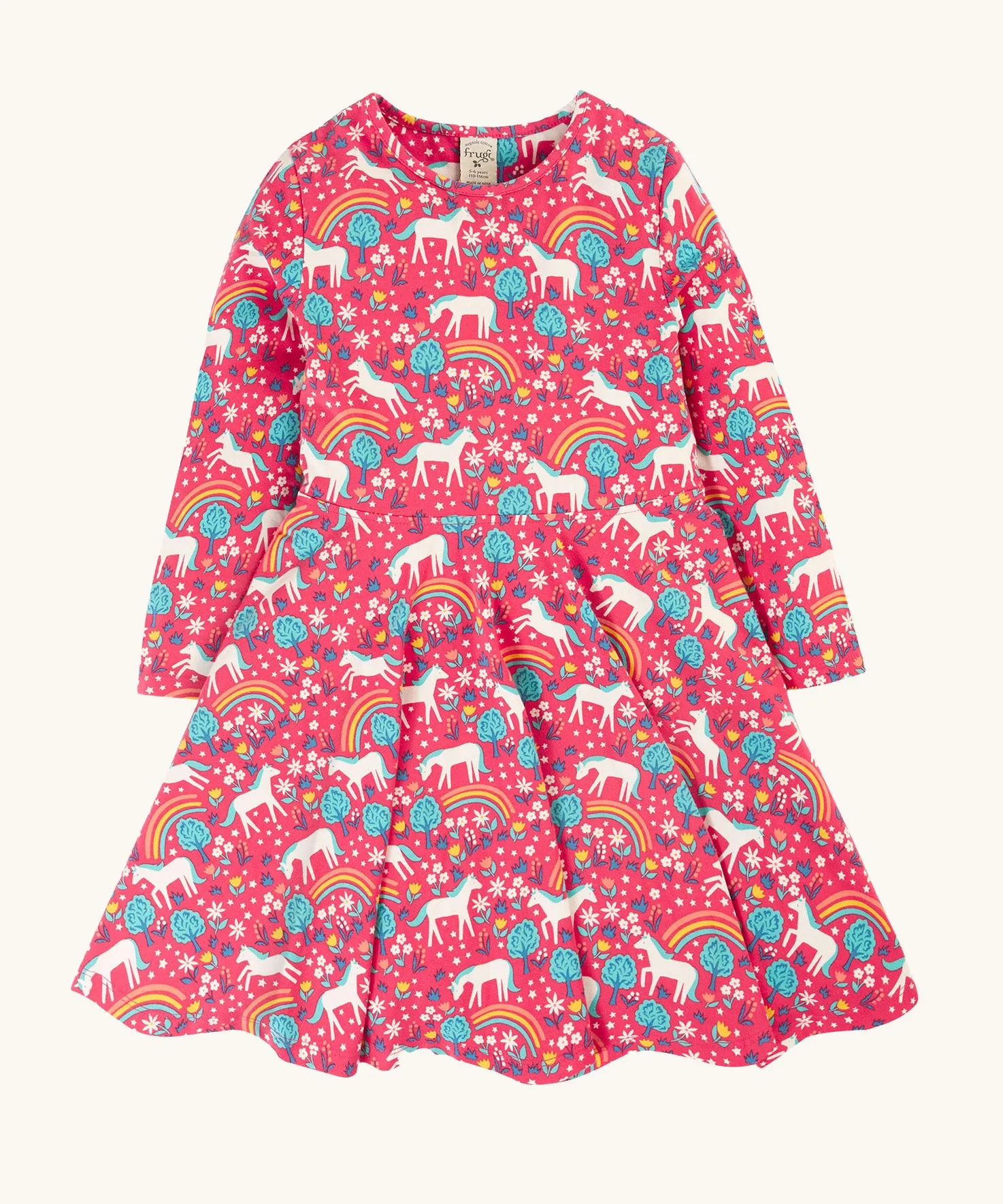 Frugi Sofia Skater Dress - Wild Horses