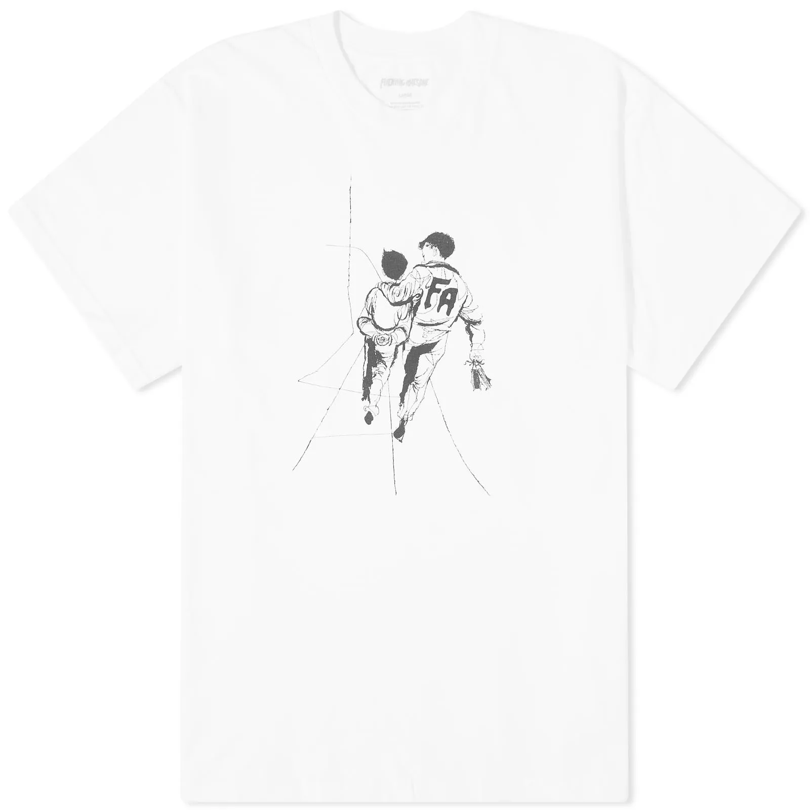 Fucking Awesome The Walk T-shirt, white