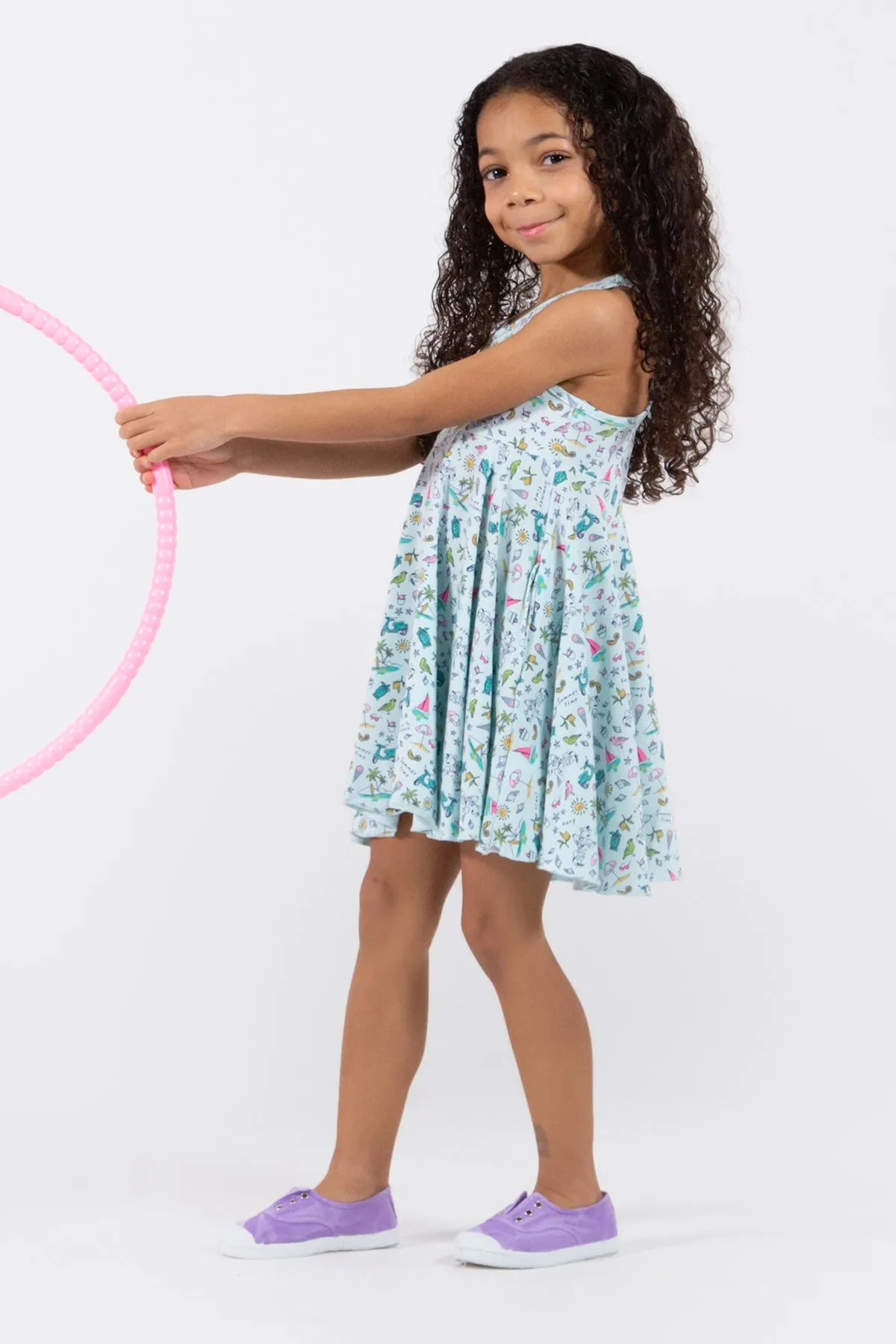 Girls Dress EGG New York Iona Blue