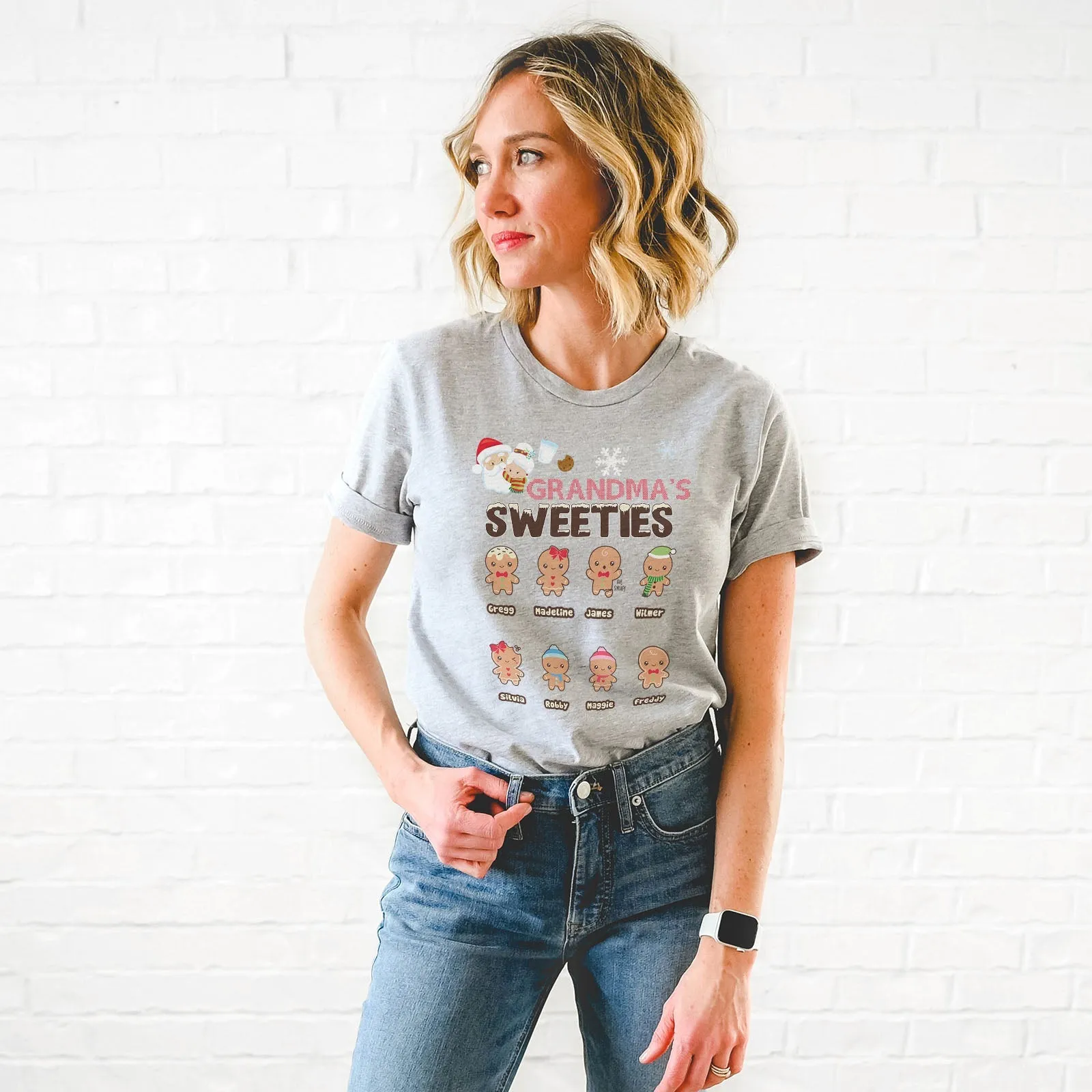 Grandma's Sweeties Tee Shirts For Women - Christian Shirts for Women - Religious Tee Shirts