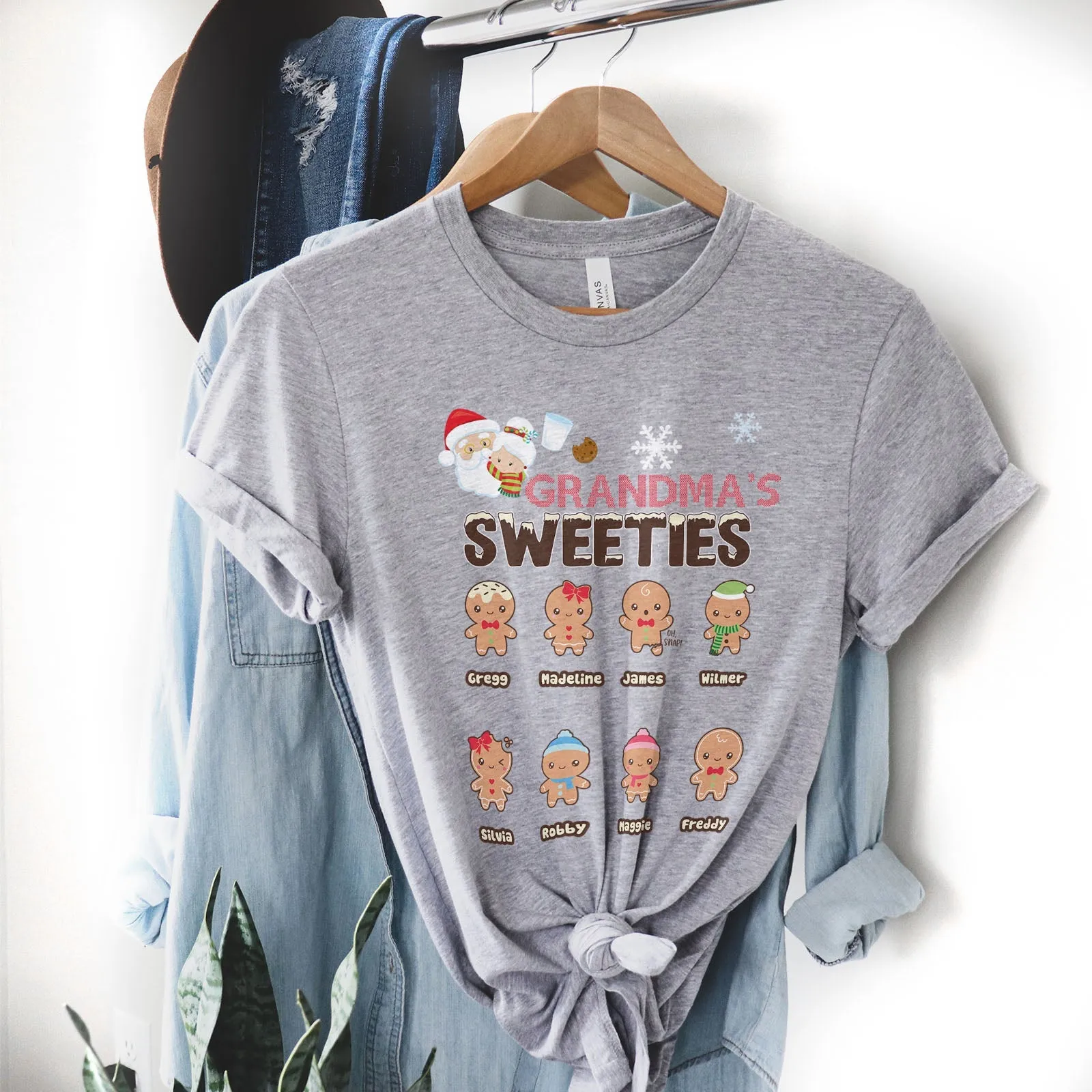 Grandma's Sweeties Tee Shirts For Women - Christian Shirts for Women - Religious Tee Shirts