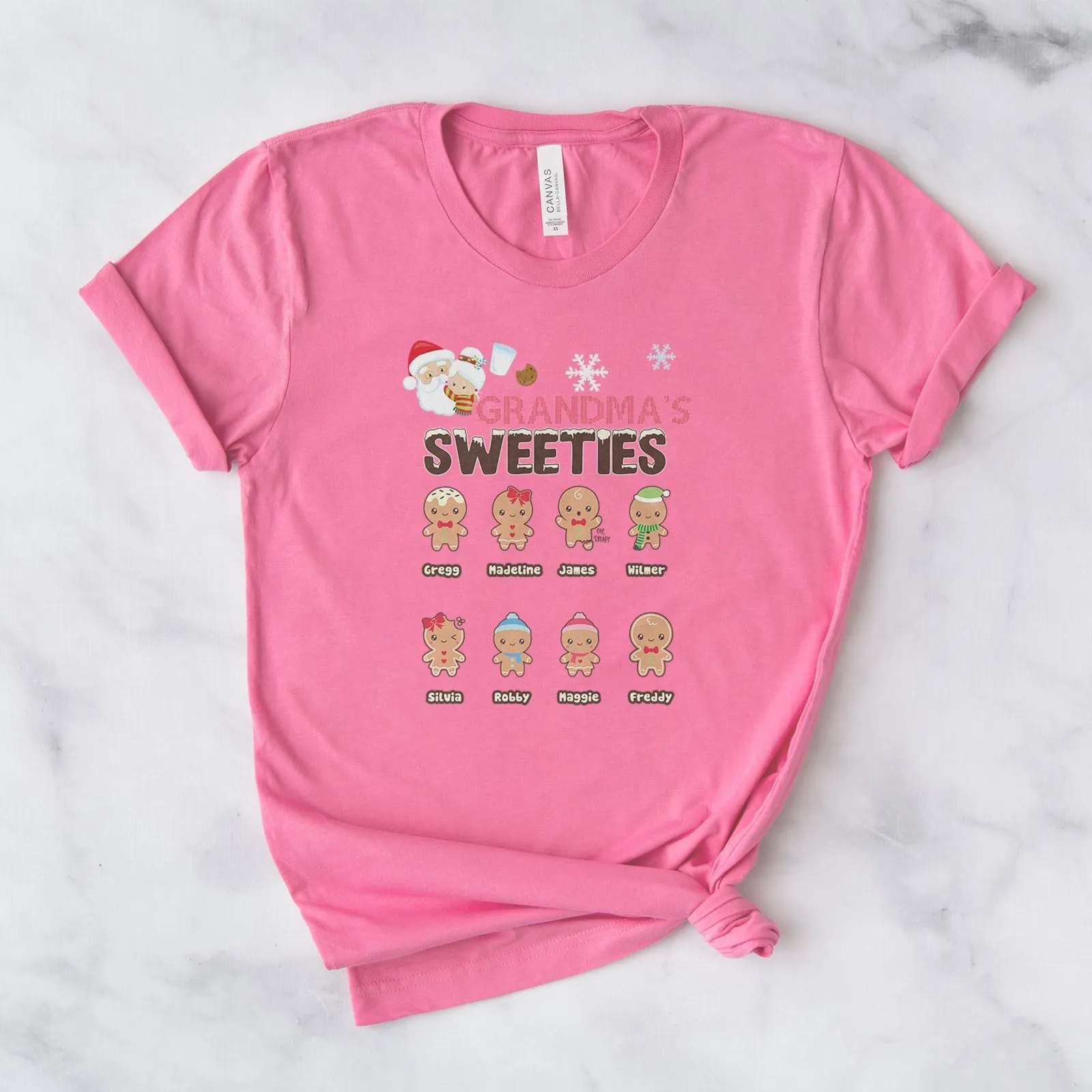 Grandma's Sweeties Tee Shirts For Women - Christian Shirts for Women - Religious Tee Shirts