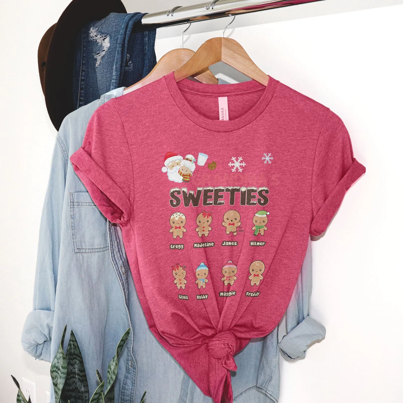 Grandma's Sweeties Tee Shirts For Women - Christian Shirts for Women - Religious Tee Shirts