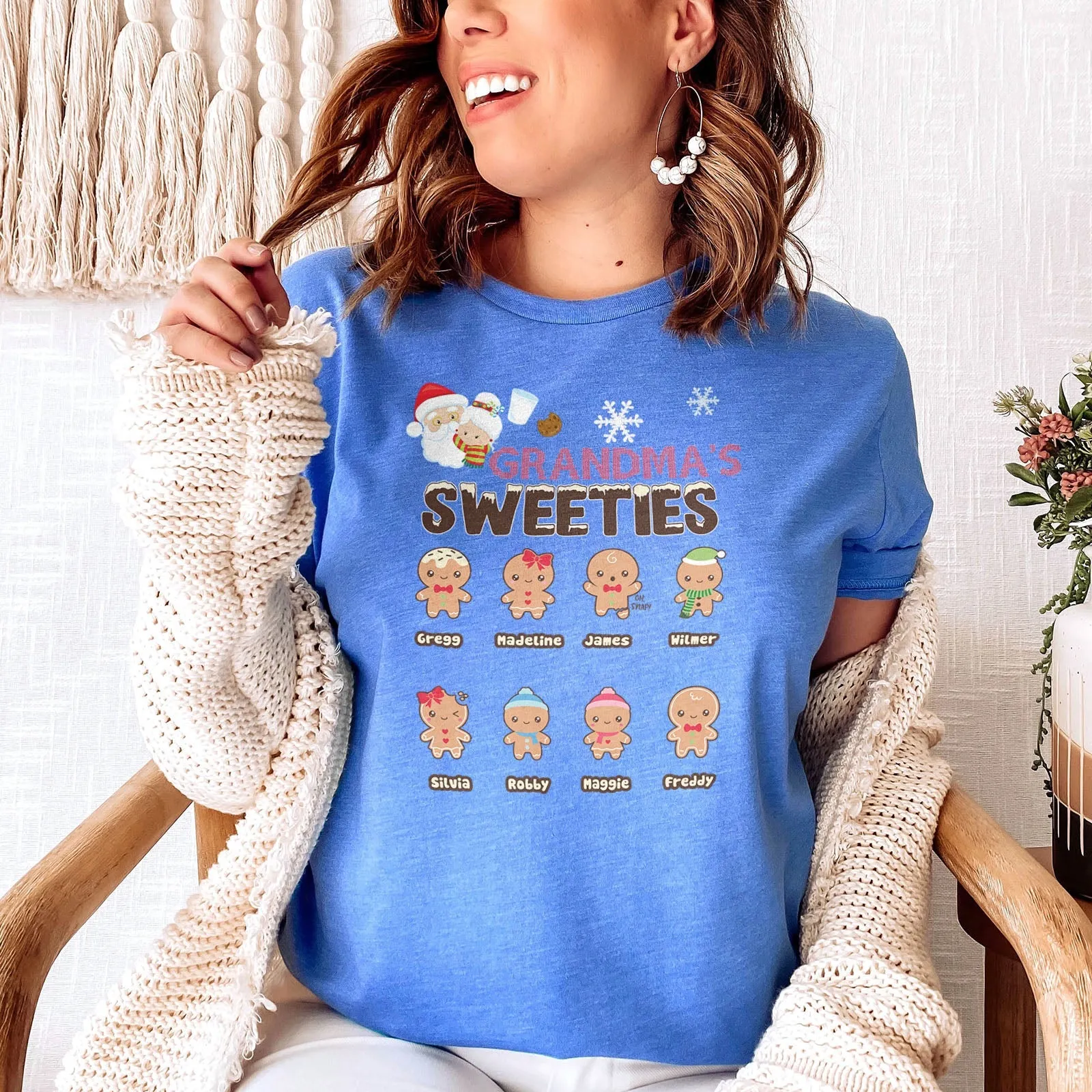 Grandma's Sweeties Tee Shirts For Women - Christian Shirts for Women - Religious Tee Shirts