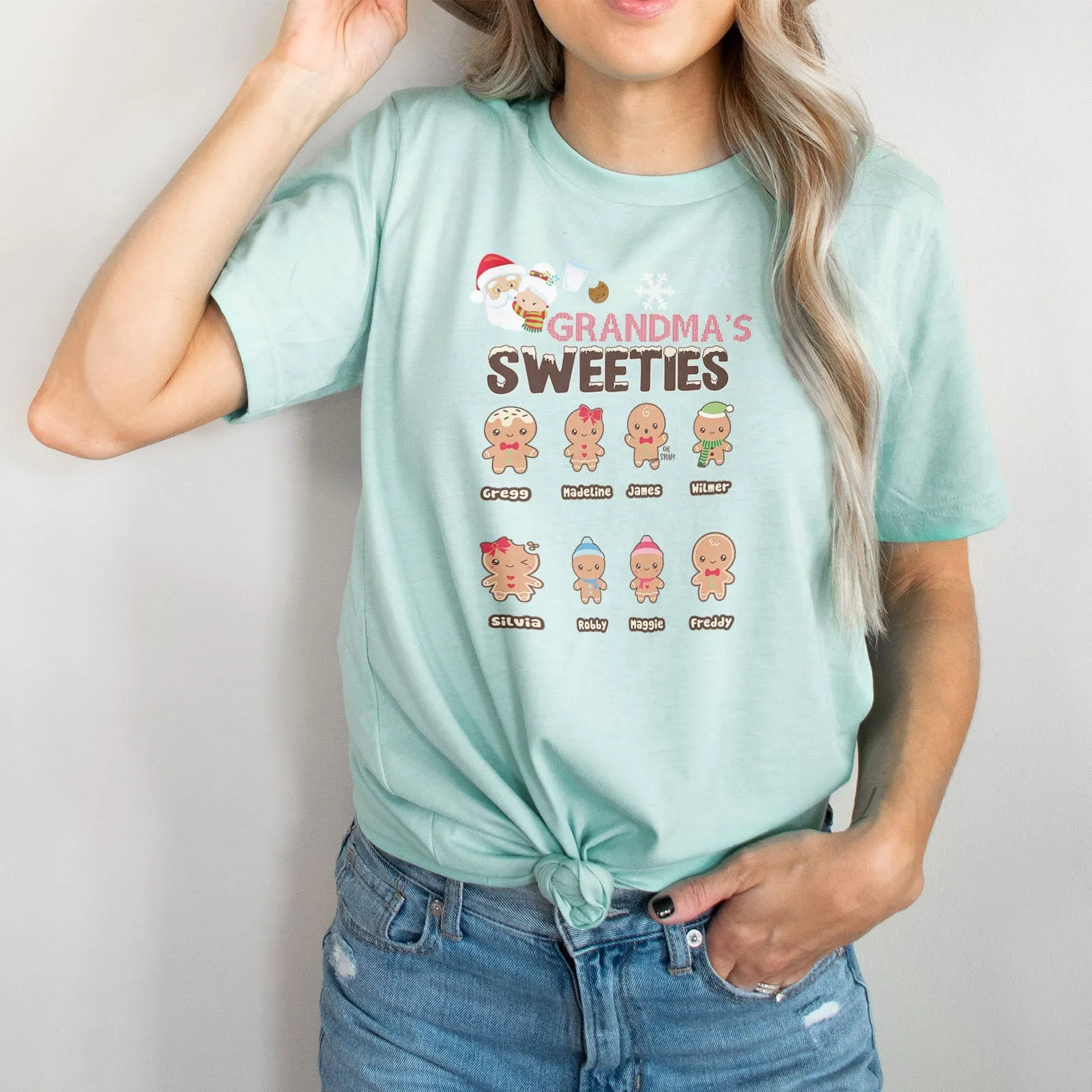 Grandma's Sweeties Tee Shirts For Women - Christian Shirts for Women - Religious Tee Shirts