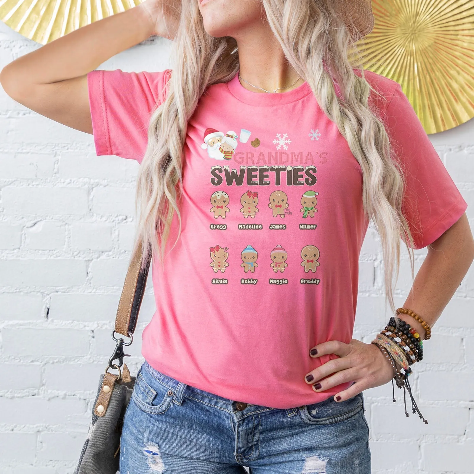 Grandma's Sweeties Tee Shirts For Women - Christian Shirts for Women - Religious Tee Shirts