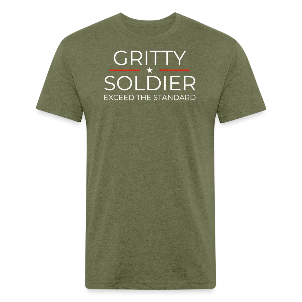 Gritty Soldier Fitted T-Shirt