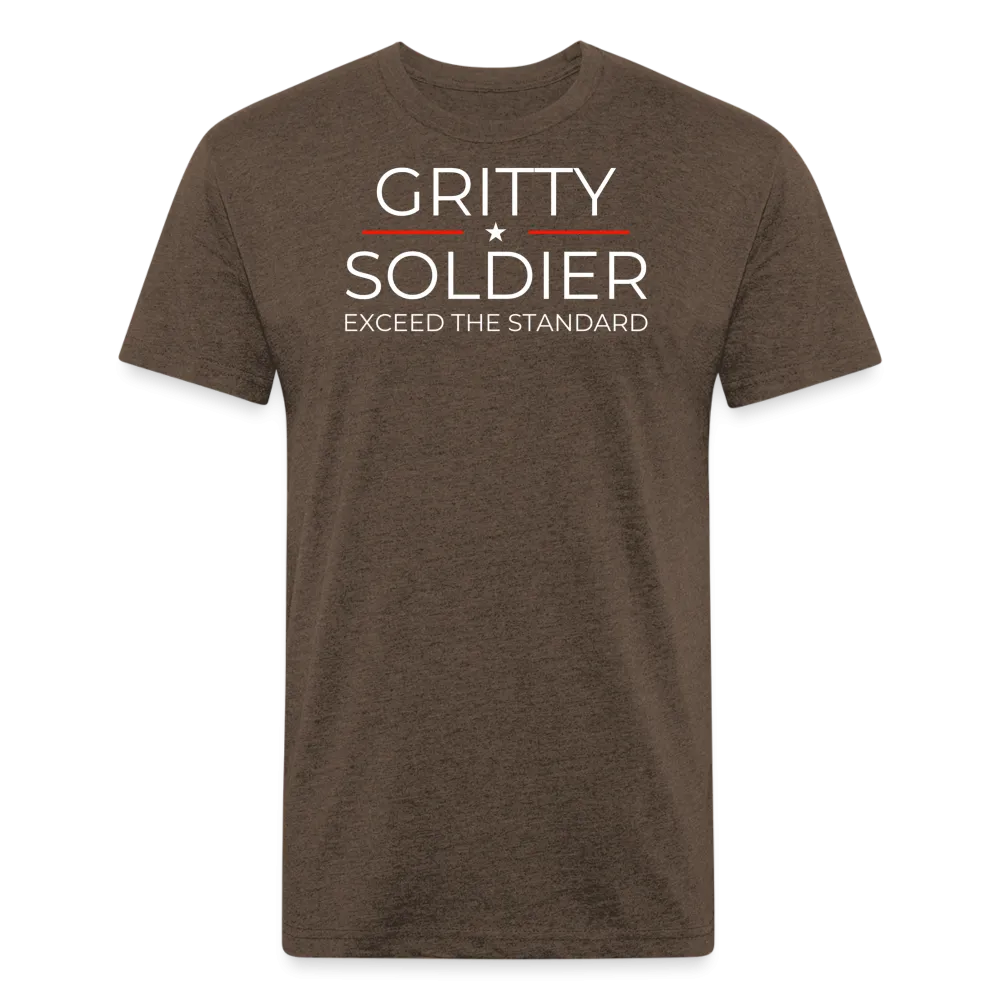 Gritty Soldier Fitted T-Shirt