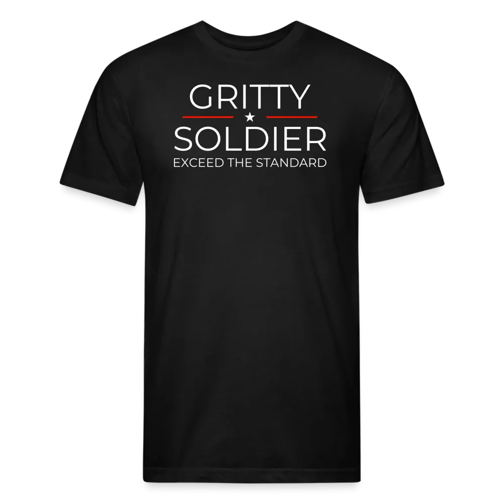 Gritty Soldier Fitted T-Shirt