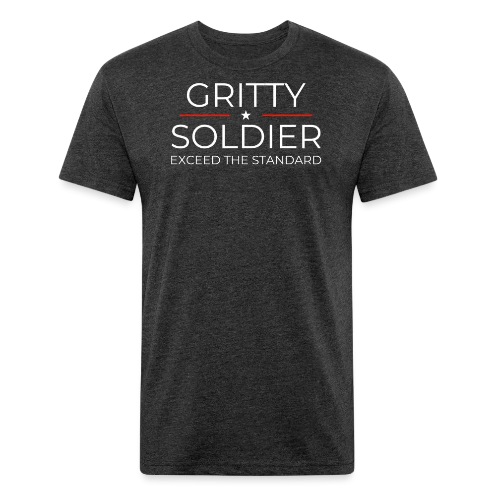 Gritty Soldier Fitted T-Shirt