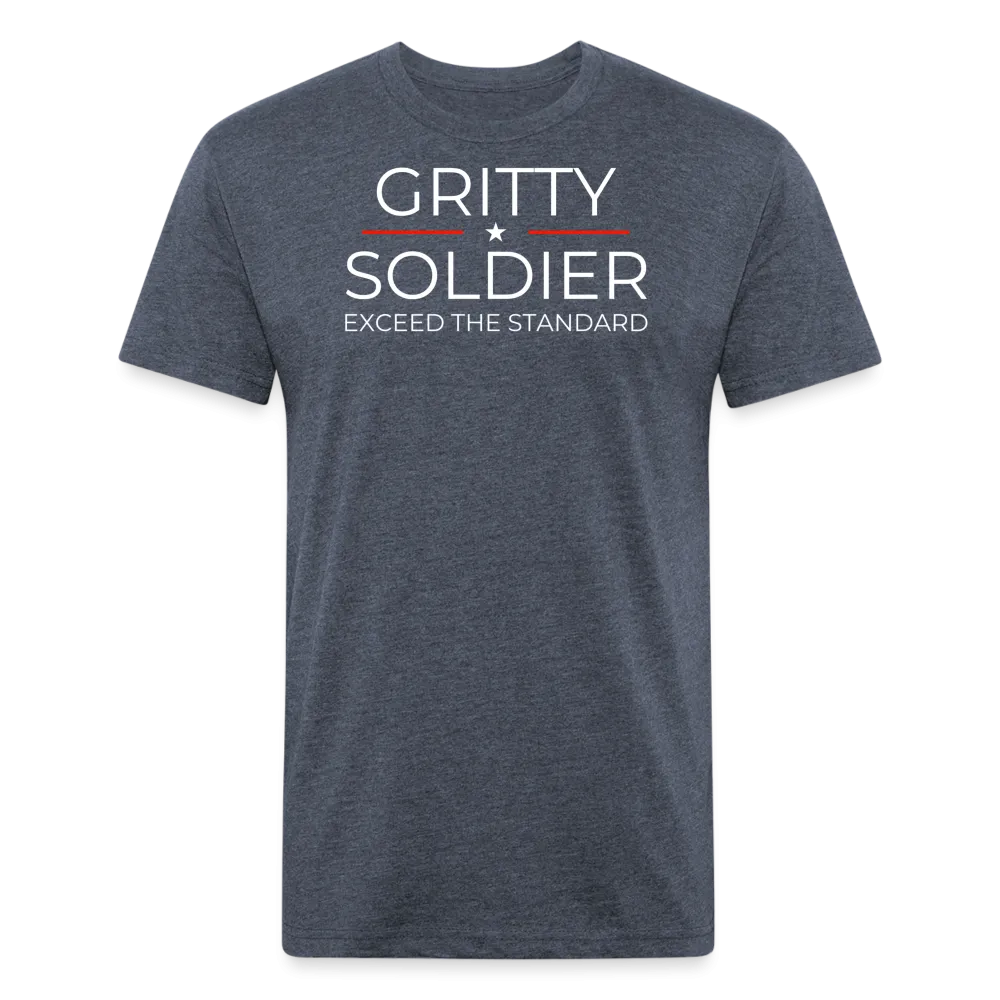 Gritty Soldier Fitted T-Shirt