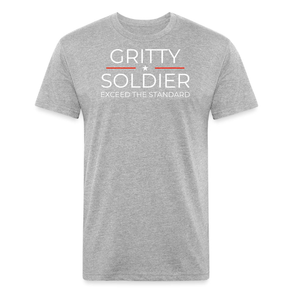 Gritty Soldier Fitted T-Shirt