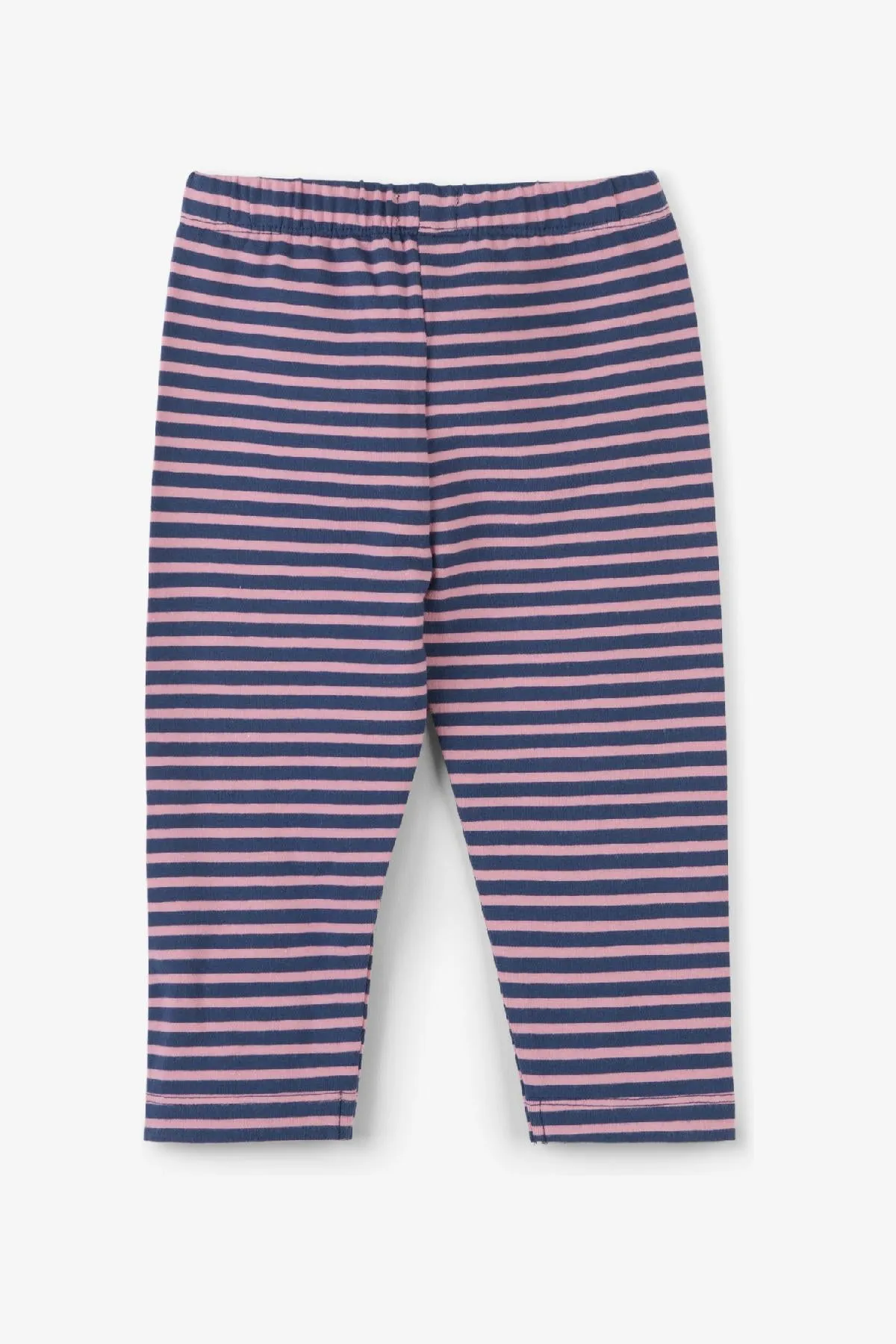 Hatley Navy Stripe Baby Girls Leggings