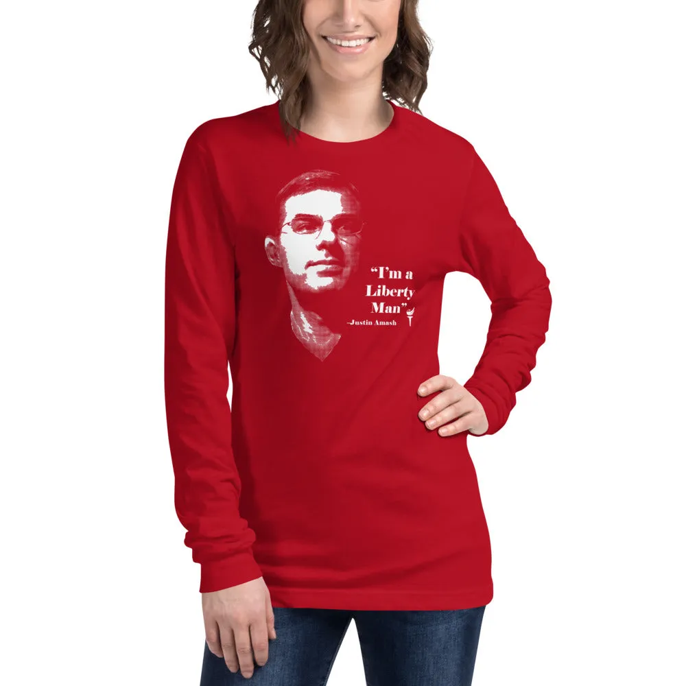 I'm a Liberty Man - Justin Amash Unisex Long Sleeve Tee