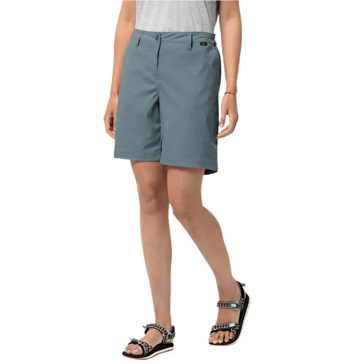 Jack Wolfskin Desert Shorts For Women - Teal Grey