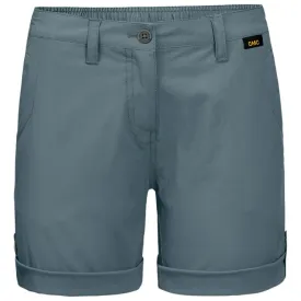 Jack Wolfskin Desert Shorts For Women - Teal Grey