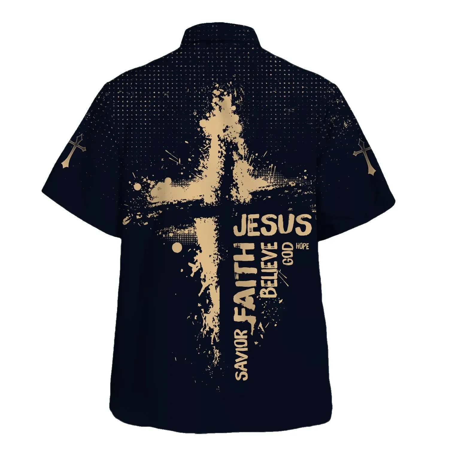 Jesus Faith Savior Believe God Hope Hawaiian Shirts For Men And Women - Christian Hawaiian Shirt - Hawaiian Summer Shirts