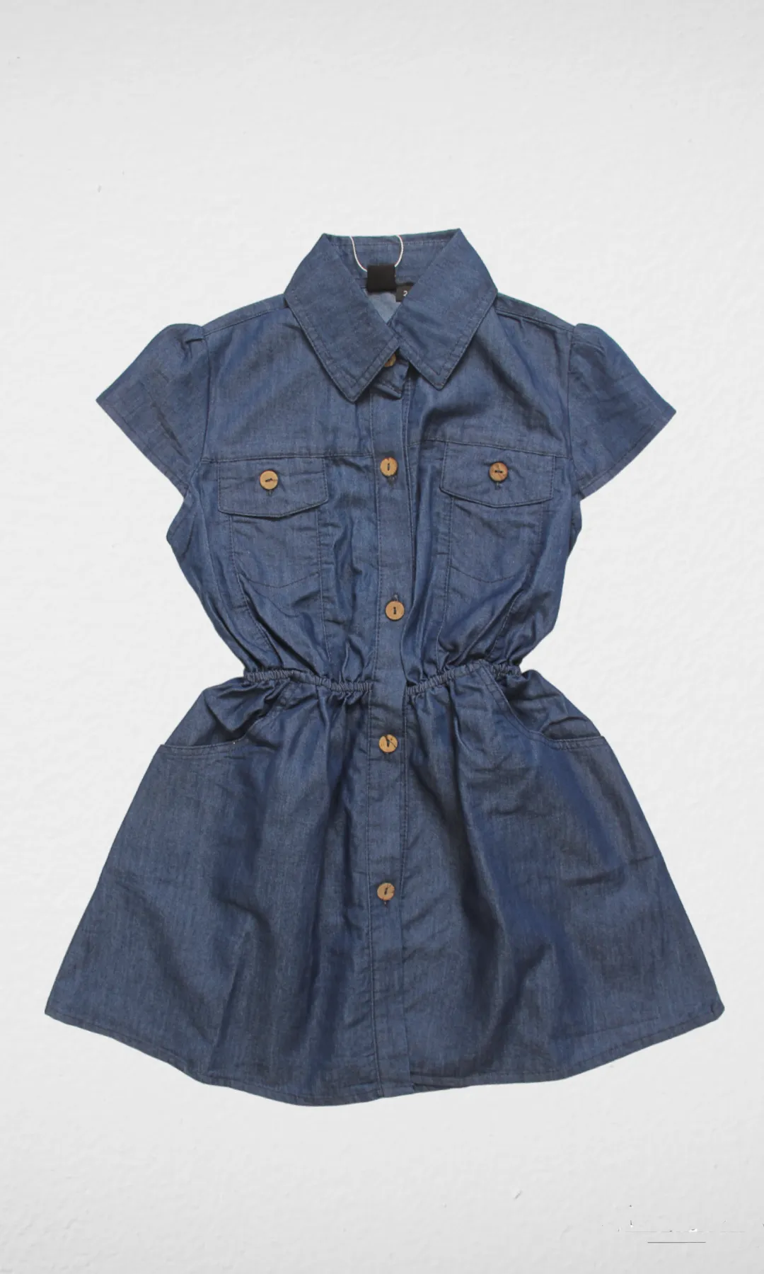 Kids Denim Dress (Dark Blue Jeans)