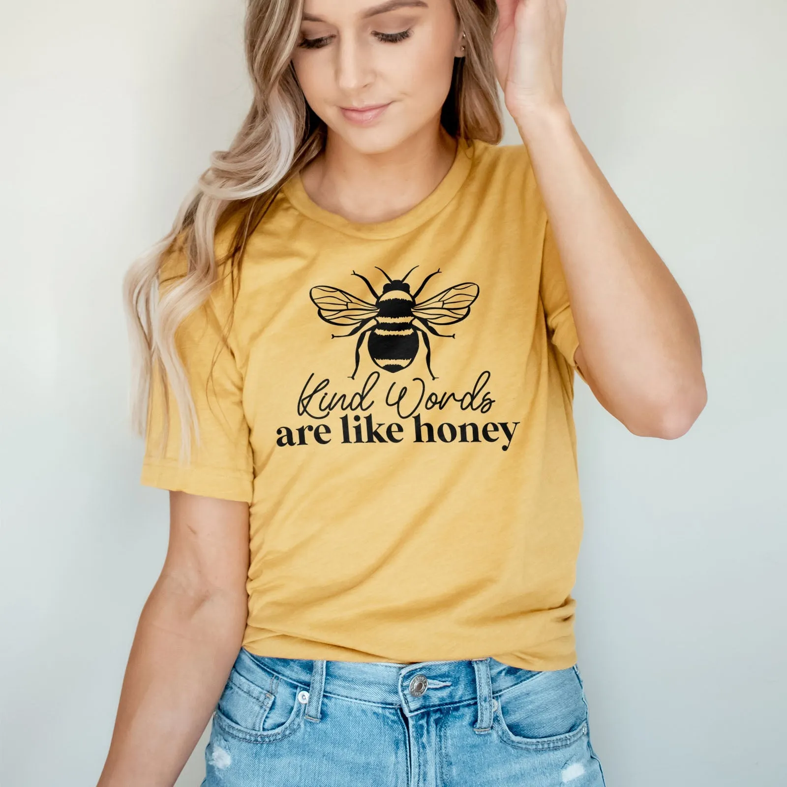 Kind Words Are Like Honey Proverbs 16:24 Tee Shirts For Women - Christian Shirts for Women - Religious Tee Shirts