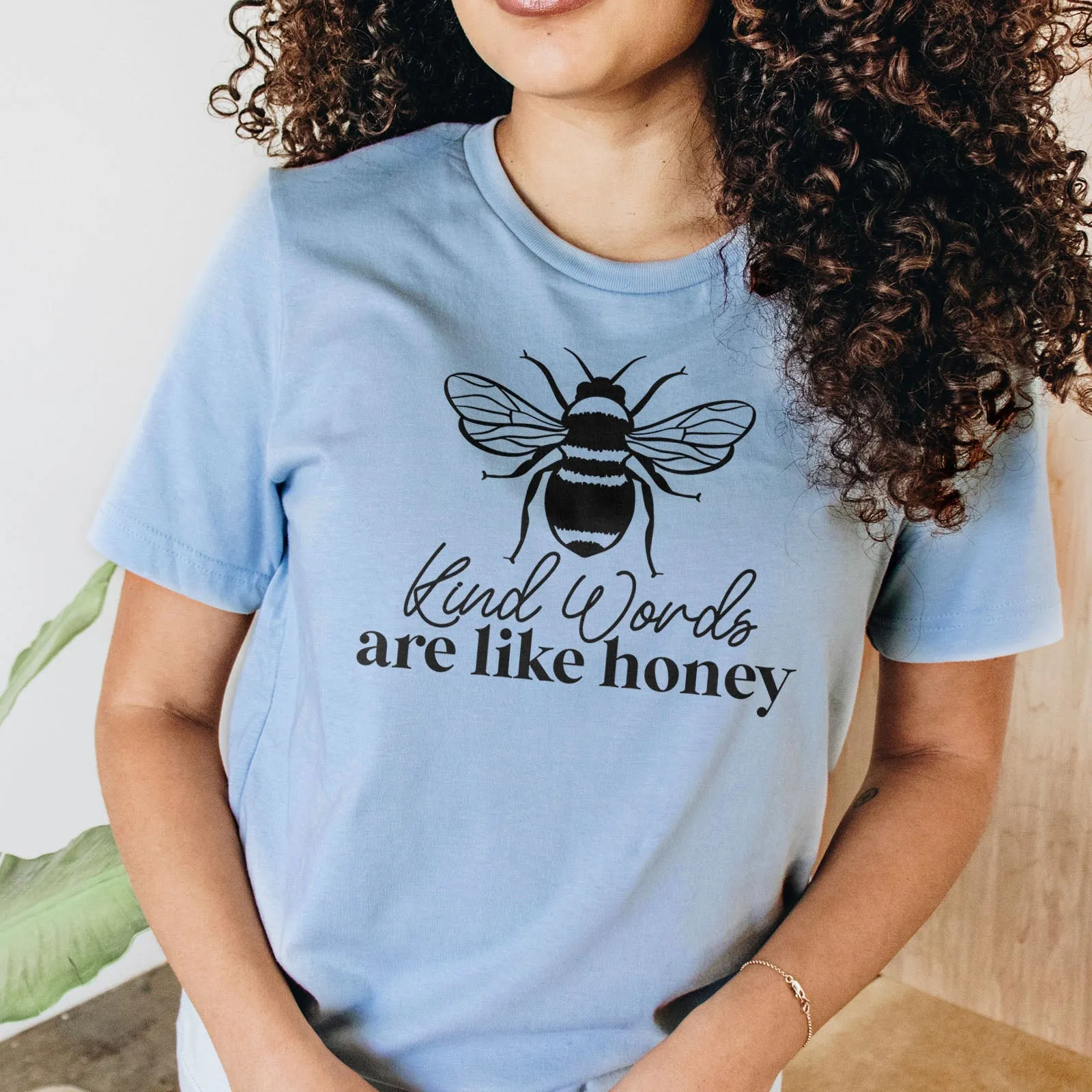 Kind Words Are Like Honey Proverbs 16:24 Tee Shirts For Women - Christian Shirts for Women - Religious Tee Shirts