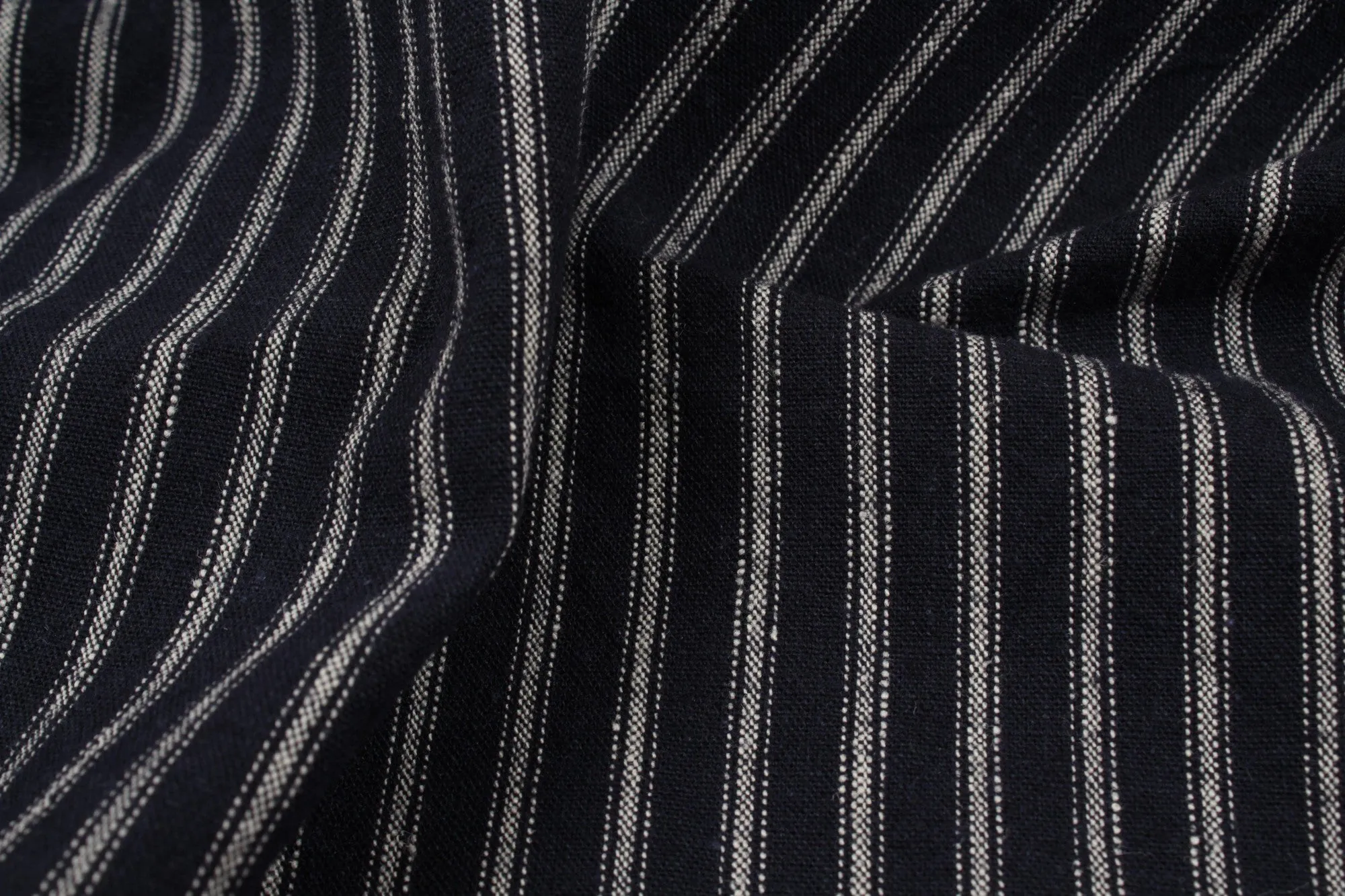 Linen Cotton for Bottoms - Stripes