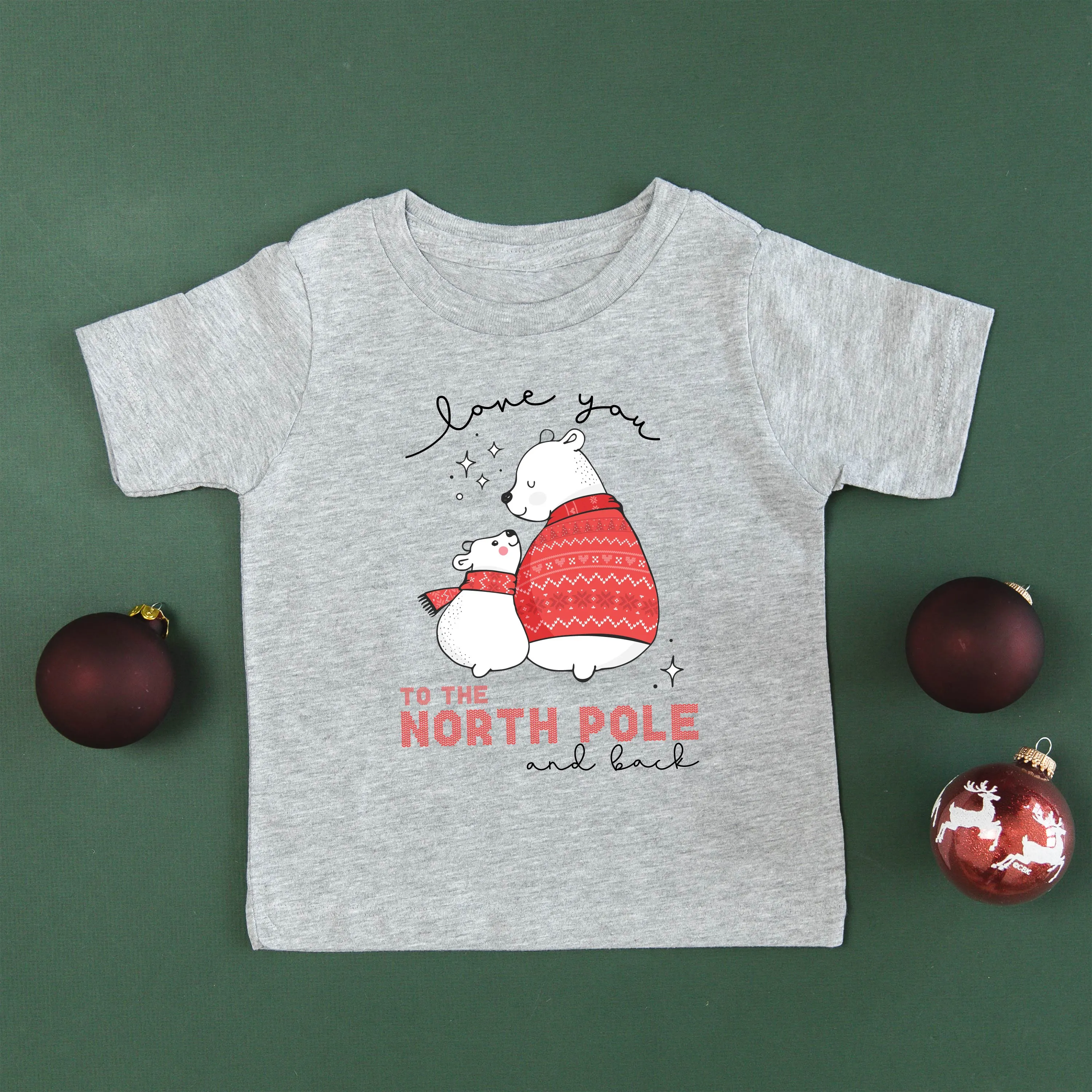 Love You To The North Pole And Back - Child Tee