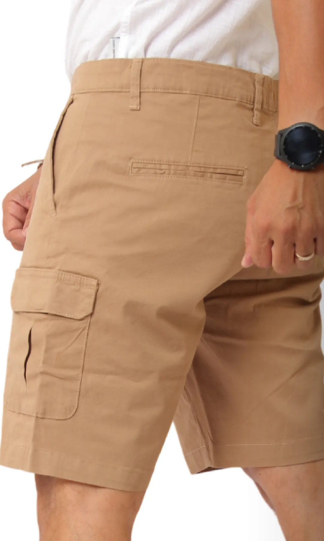 Men Cargo Shorts ( Cafe )