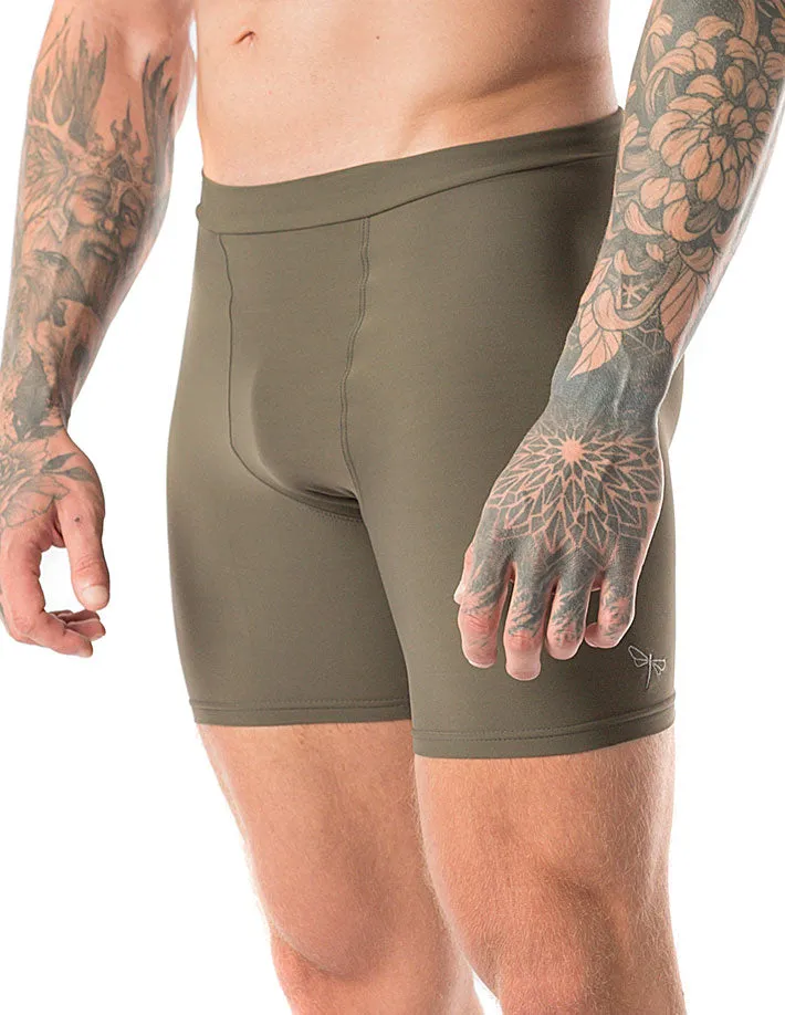 Men's hot yoga shorts James