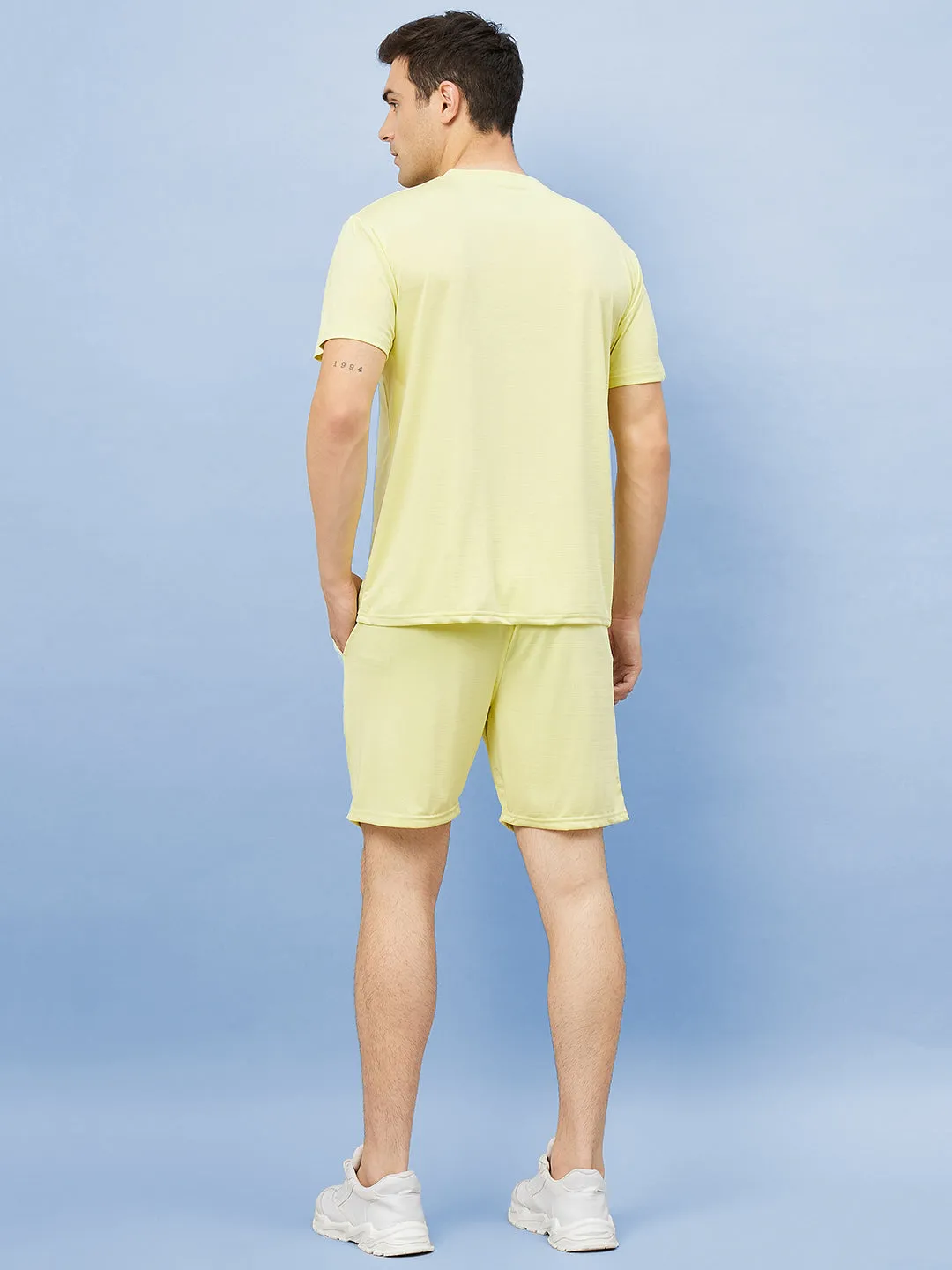 Men's Yellow Co-ord Set