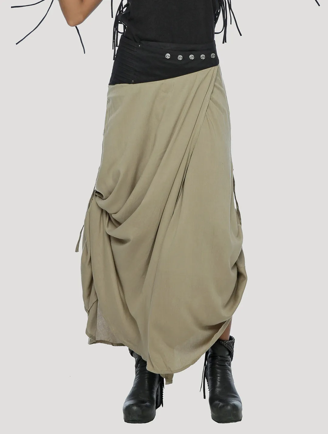 Nana Wrap Long Skirt