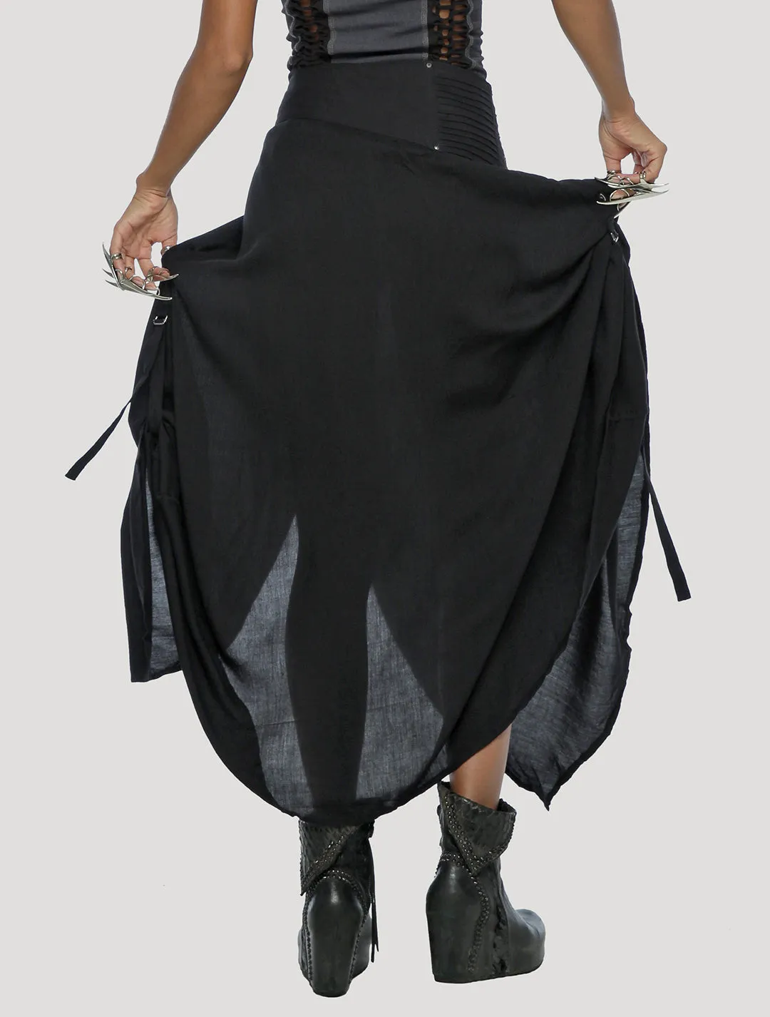 Nana Wrap Long Skirt