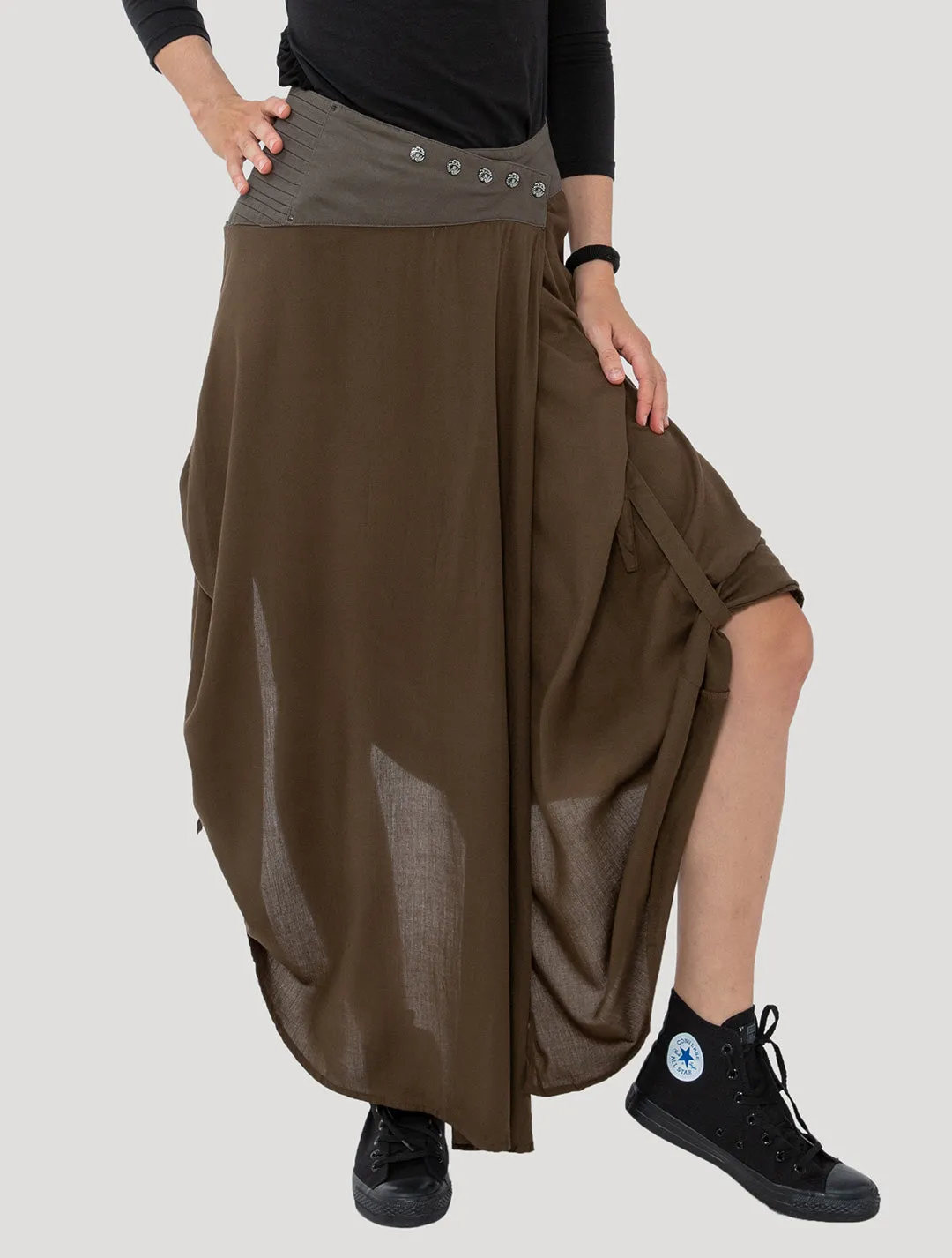 Nana Wrap Long Skirt