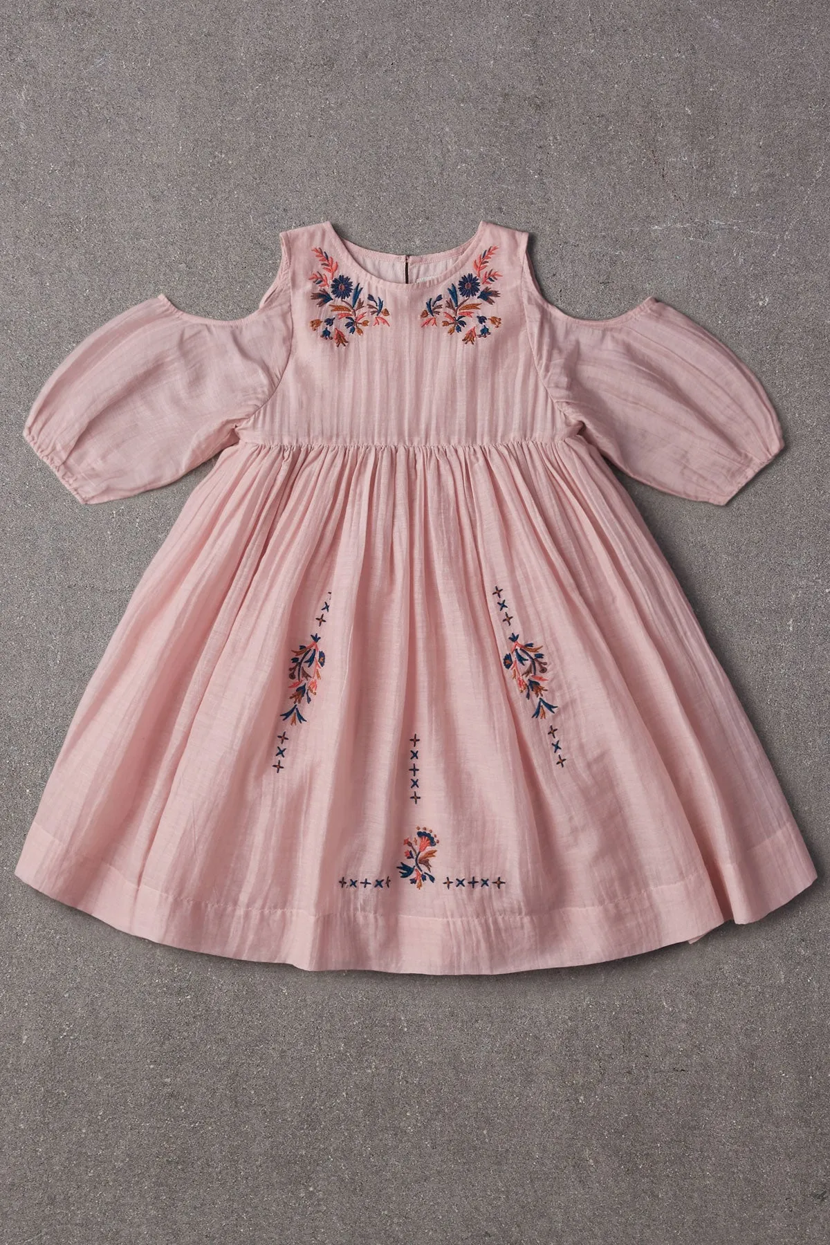 Nellystella Vanessa Baby Girls Dress - Peony Petal