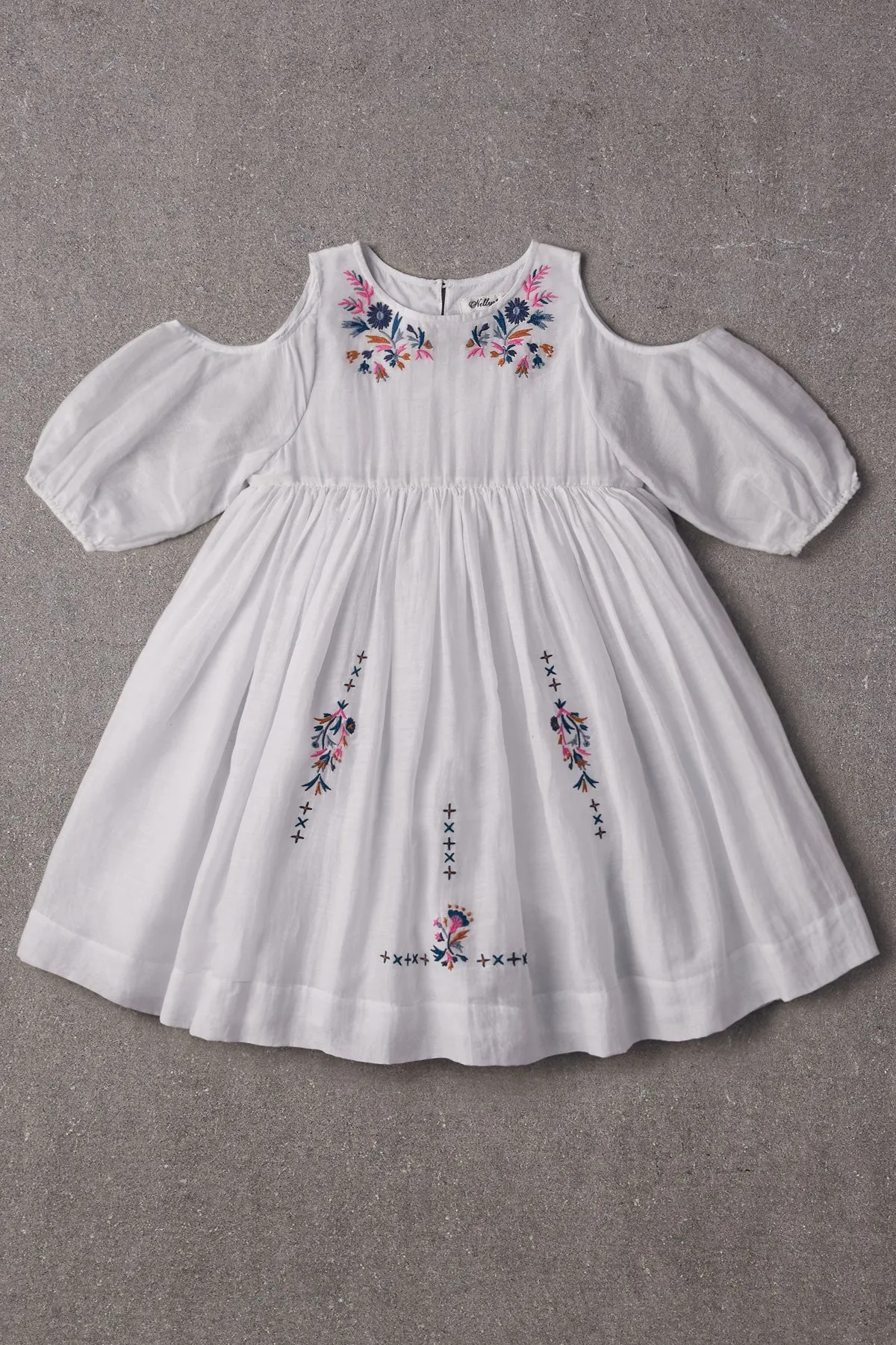 Nellystella Vanessa Girls Dress - Periwinkle Dust