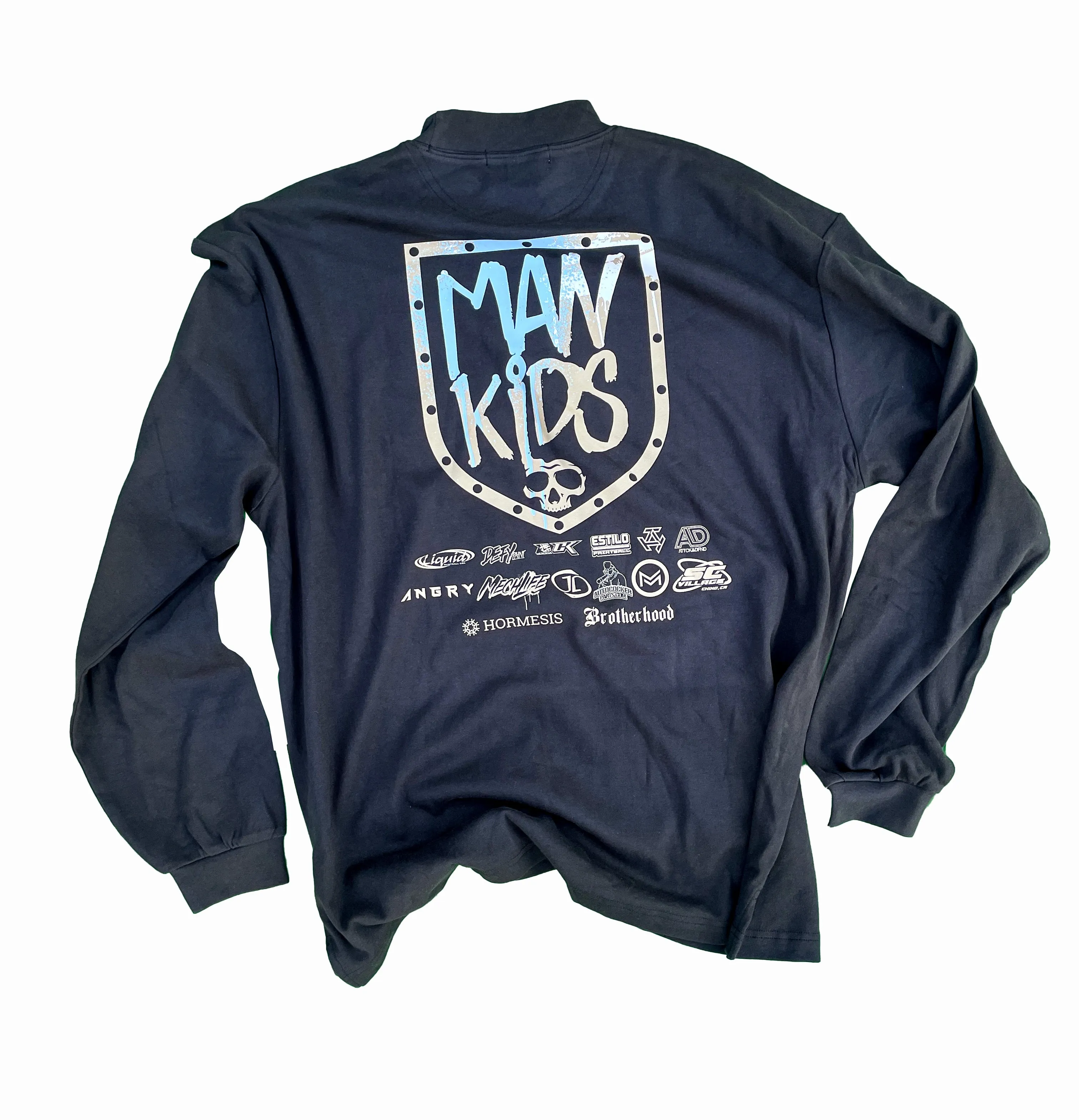 NEW 2024 FALL MOCK TURTLE NECK LONG SLEEVE "MAN KIDS"