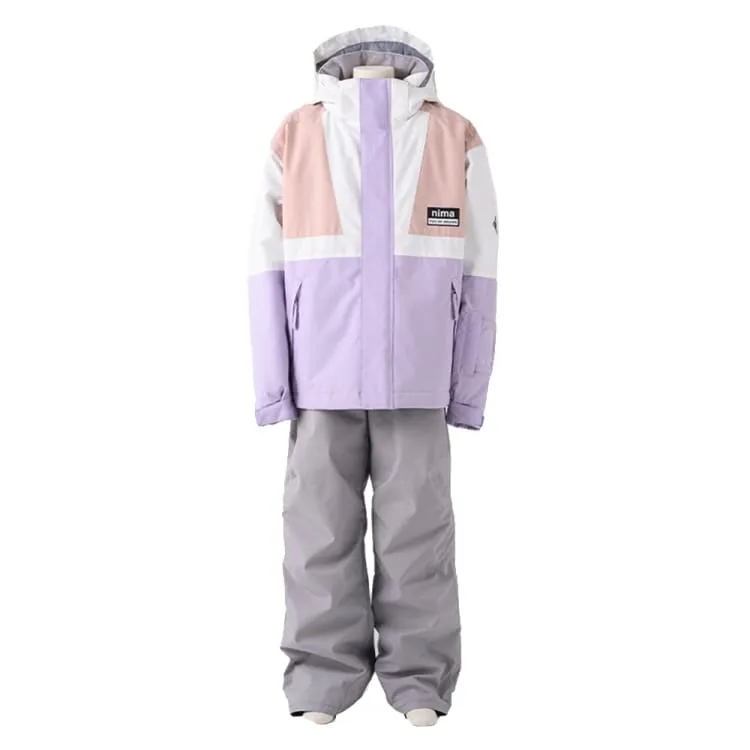 Nima Kids Snow Suits-PINK/PURPLE (Japanese Brand)